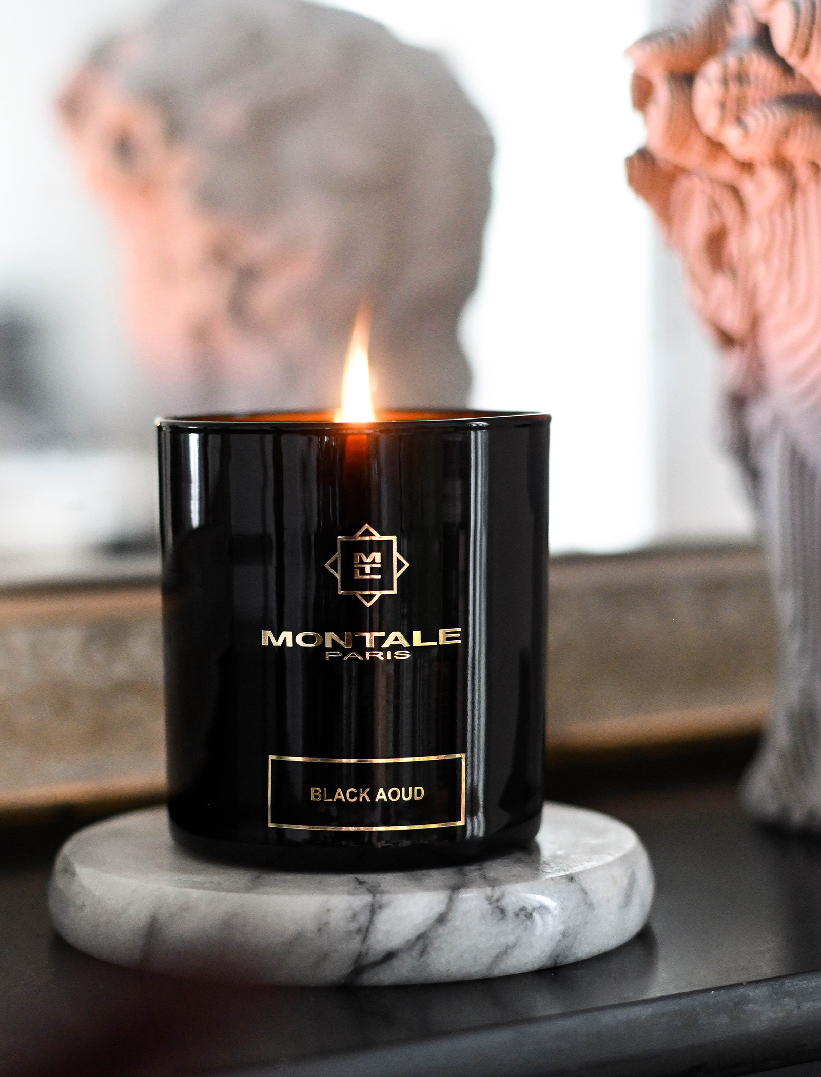 Black Aoud candle