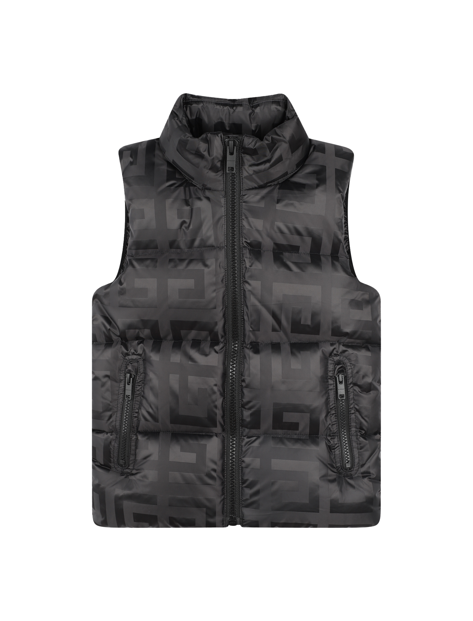 4G Motif padded bodywarmer