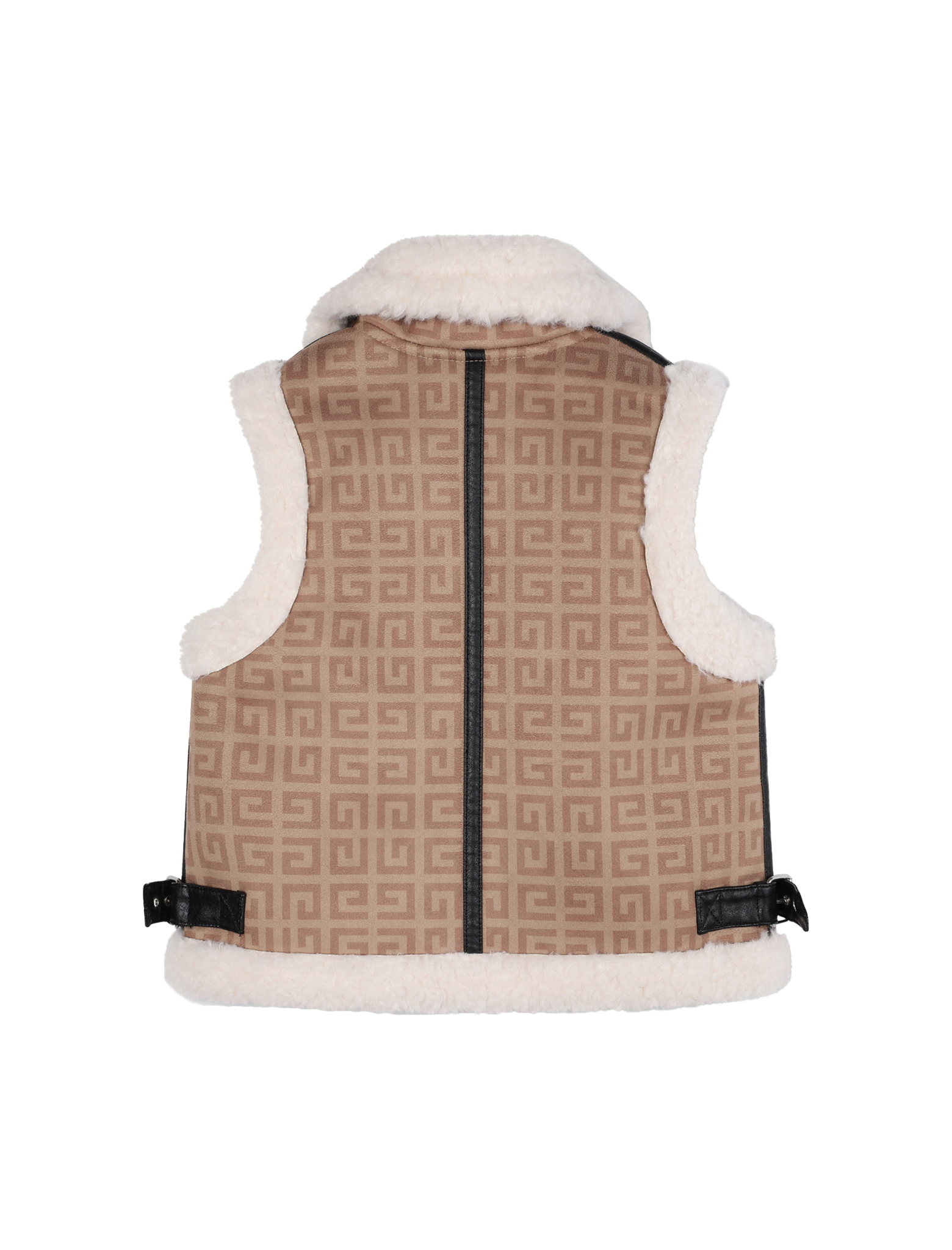 4G Motif zipped bodywarmer