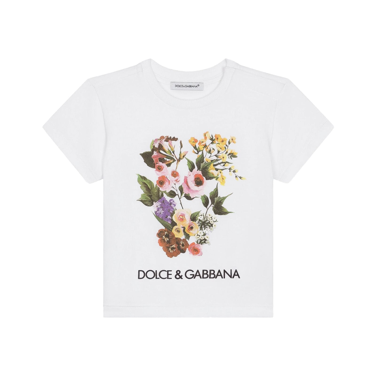 Baby-T-Shirt mit Blumendruck