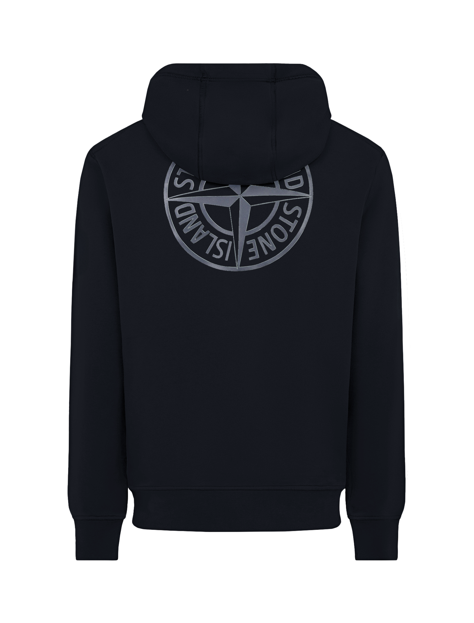 Backprint logo hoodie