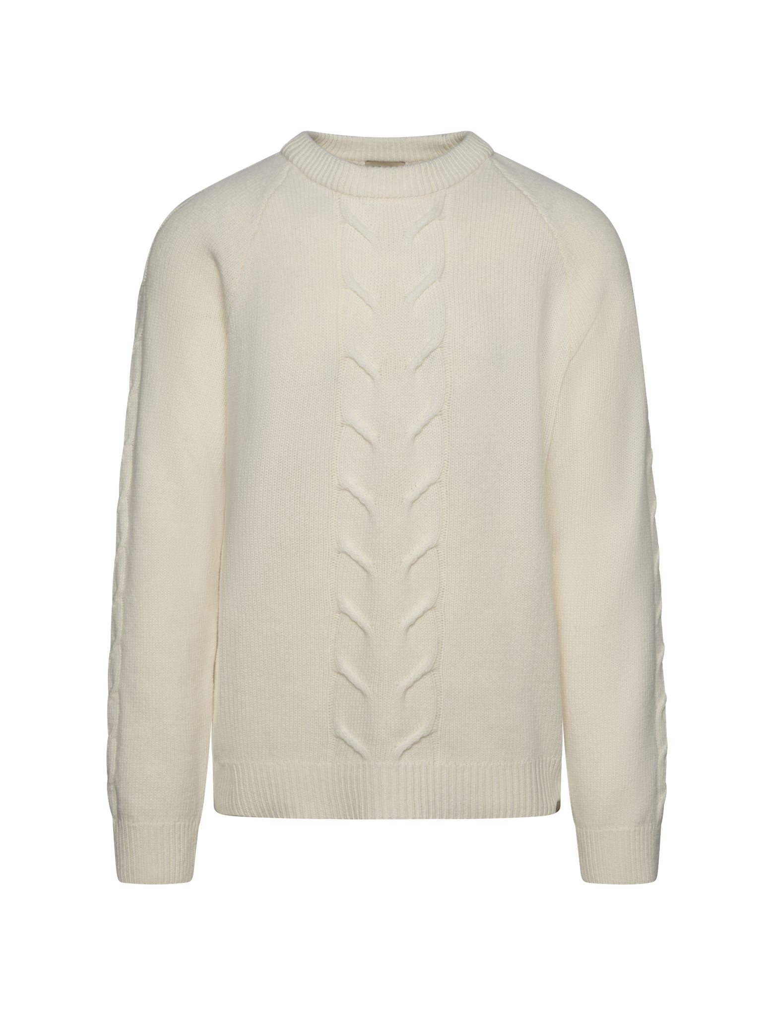 Cable crewneck knitwear