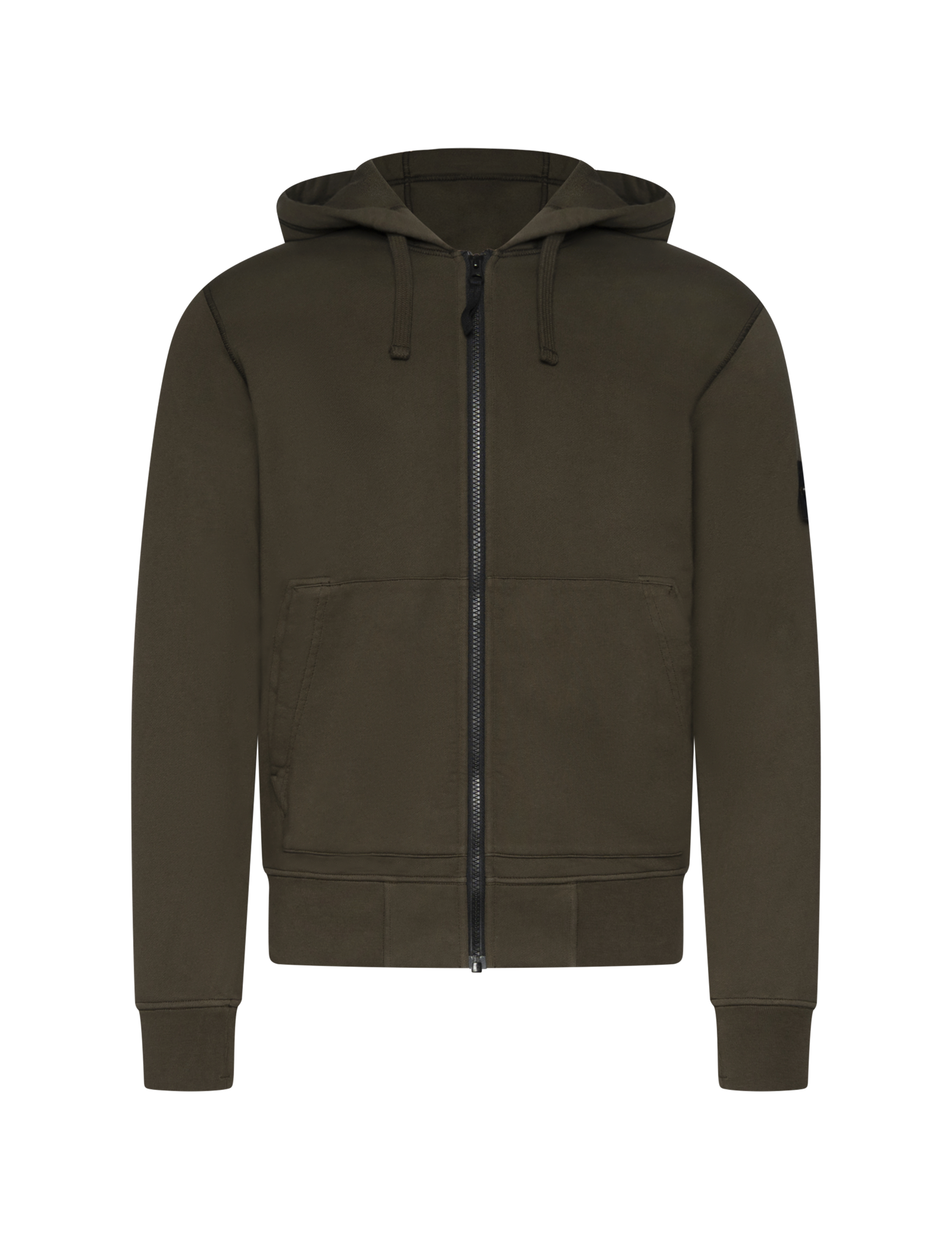 Compass zipped hoodie