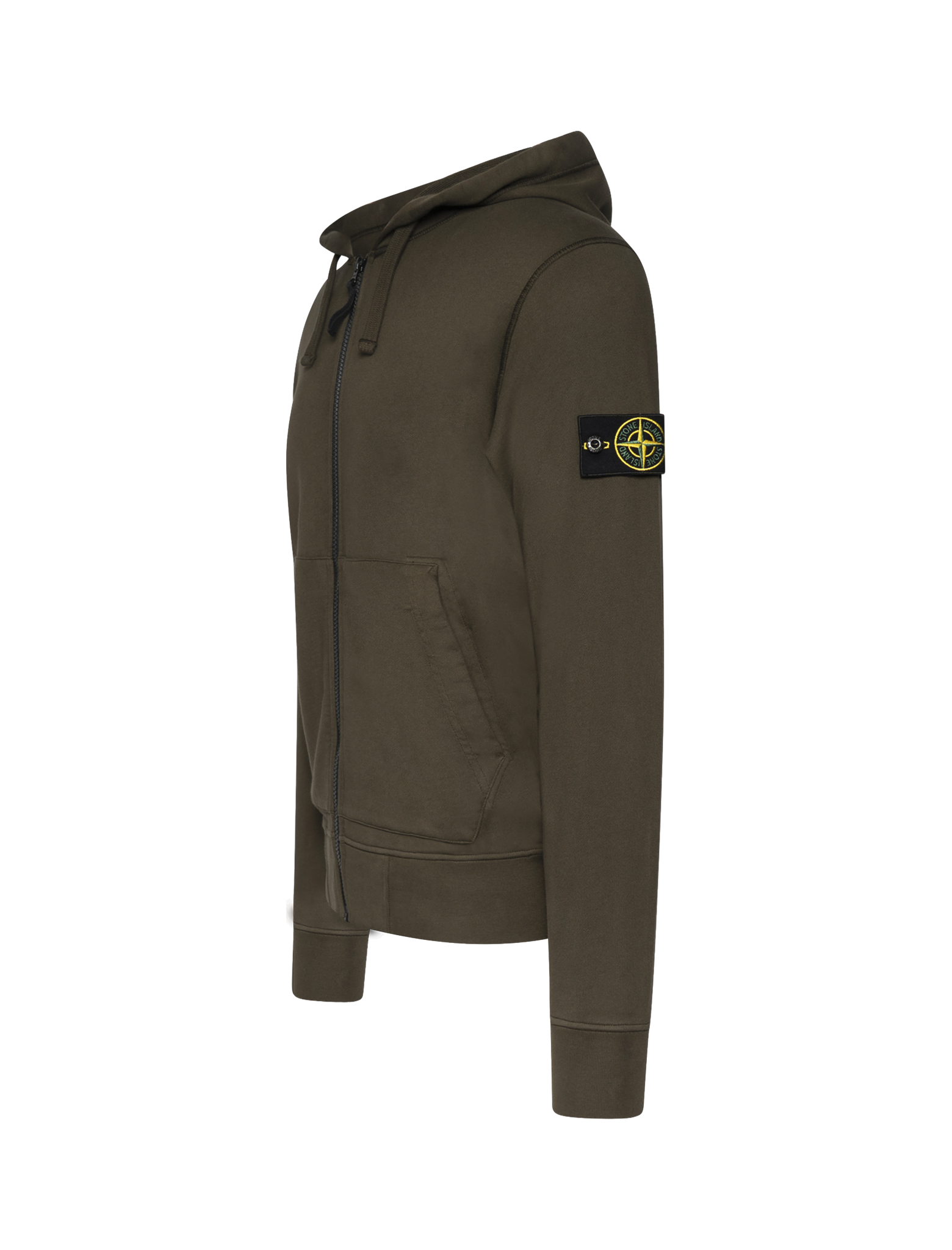 Compass zipped hoodie