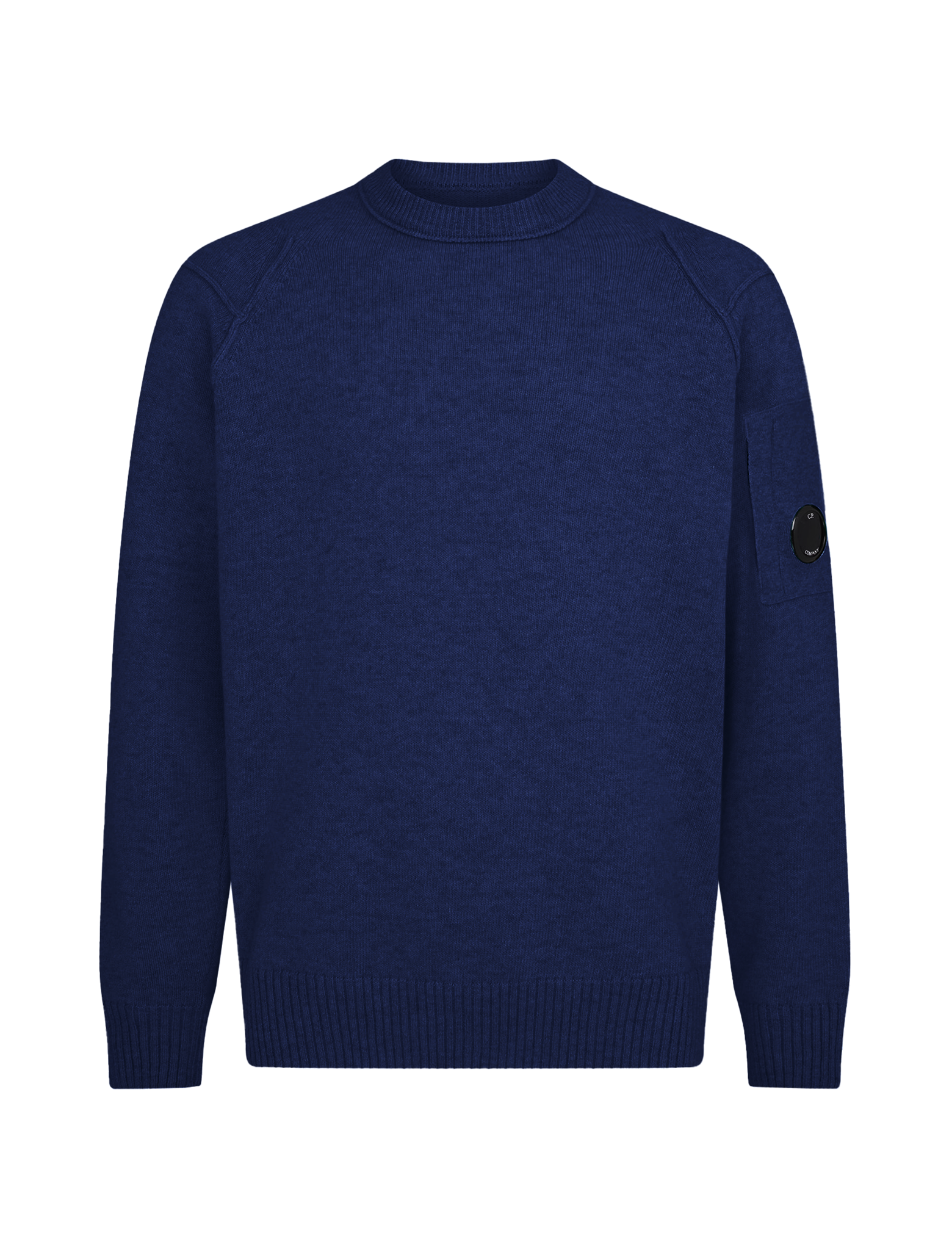 Crew neck lambswool knit