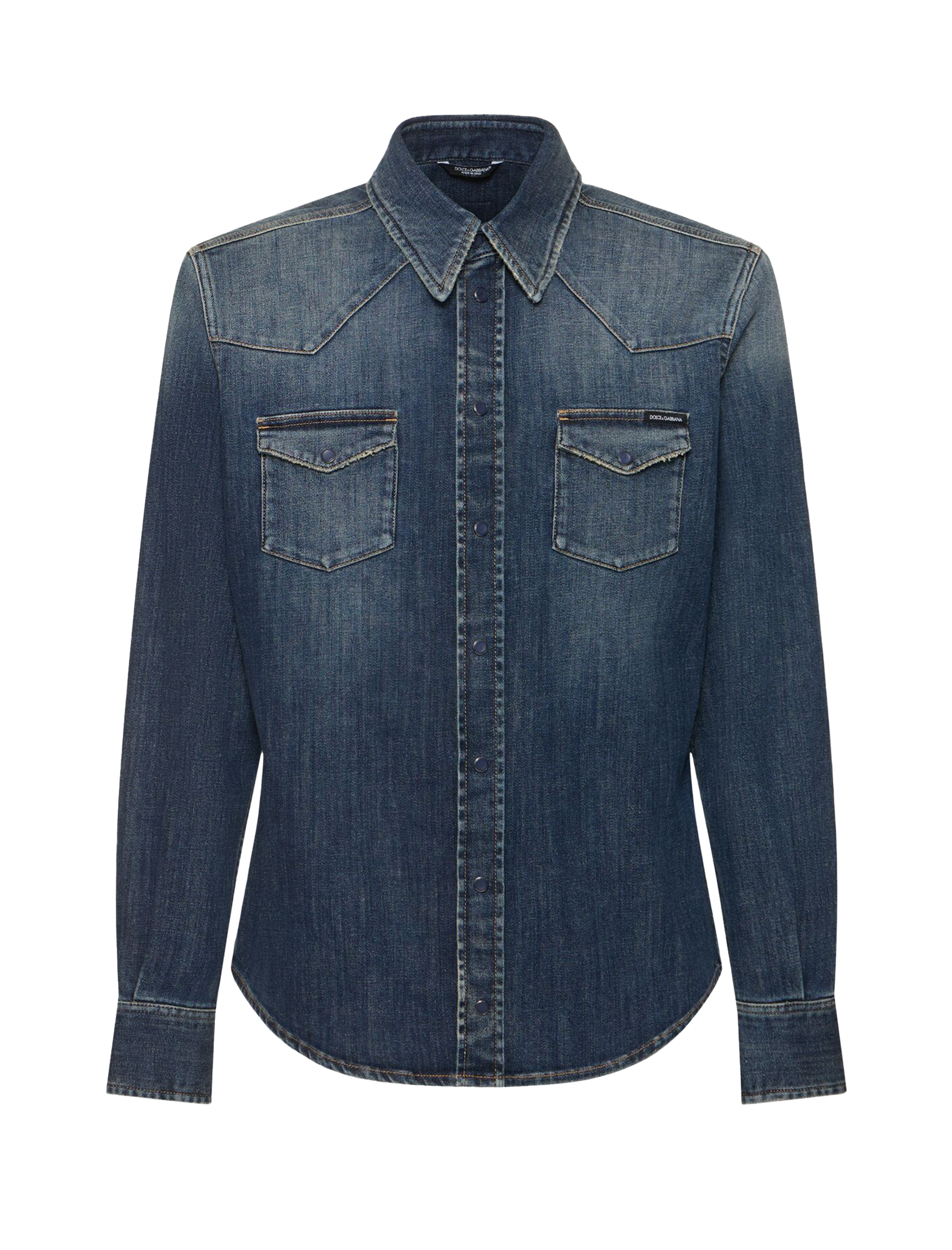 Denim stretch shirt