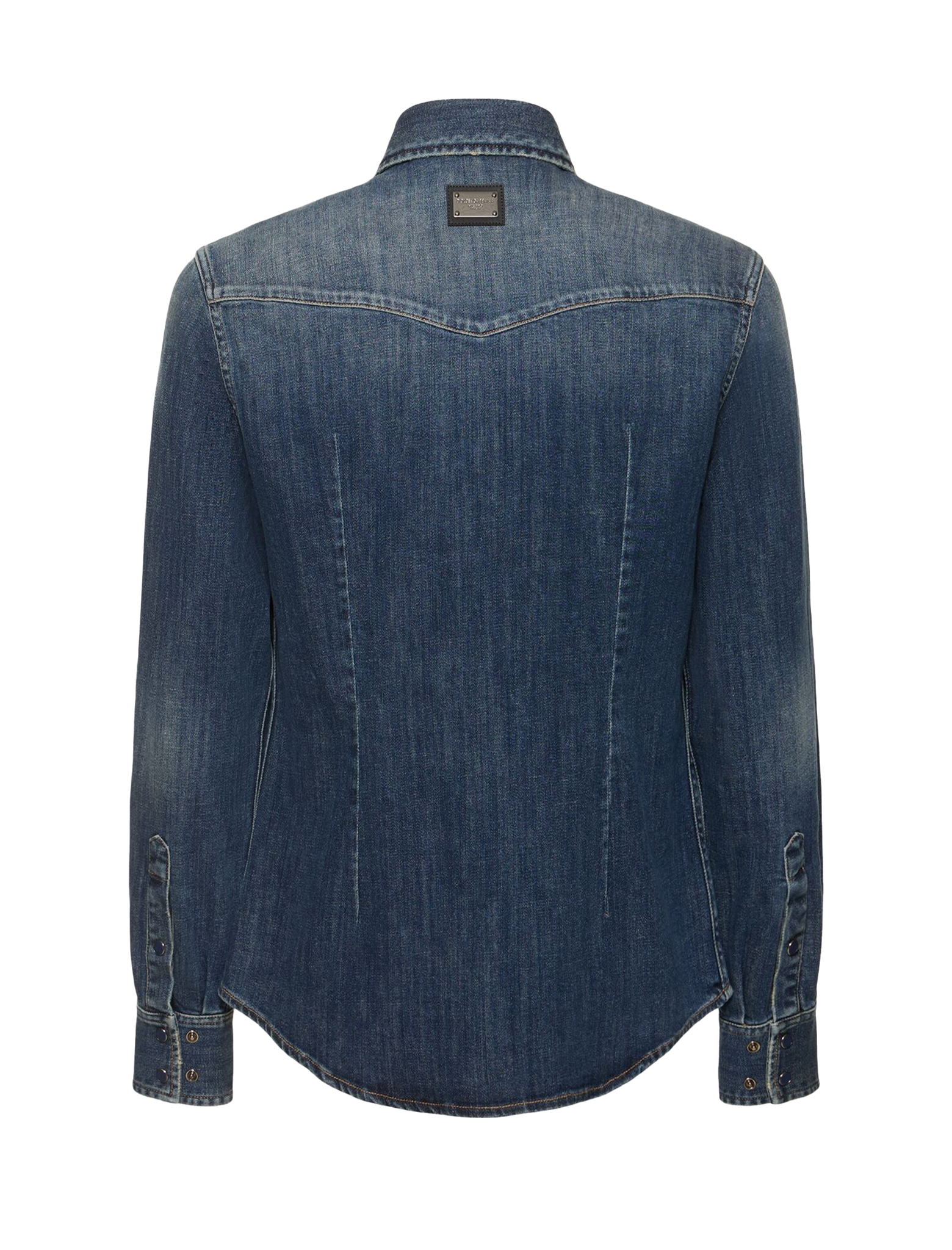 Denim stretch shirt