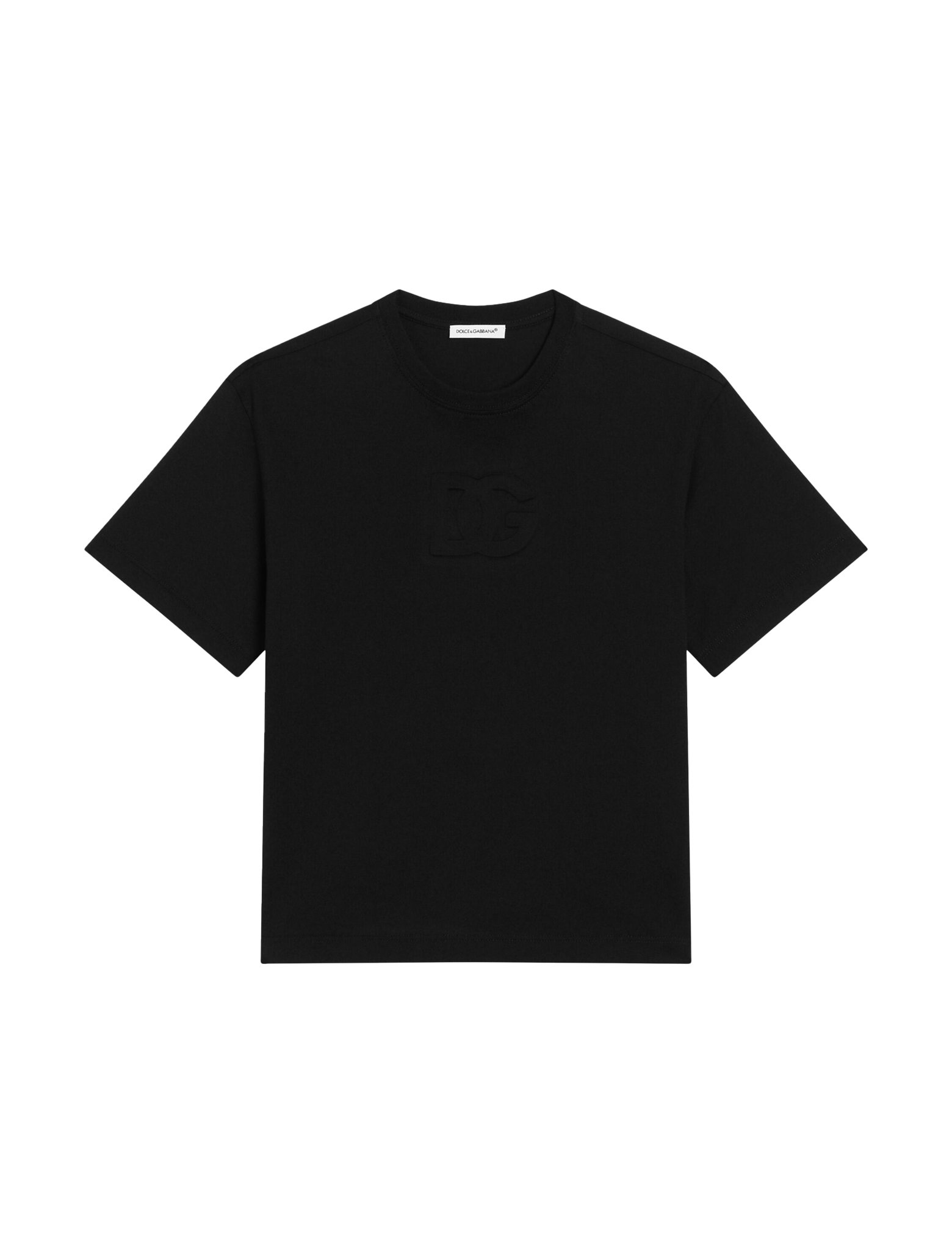 Embossed logo jersey t-shirt