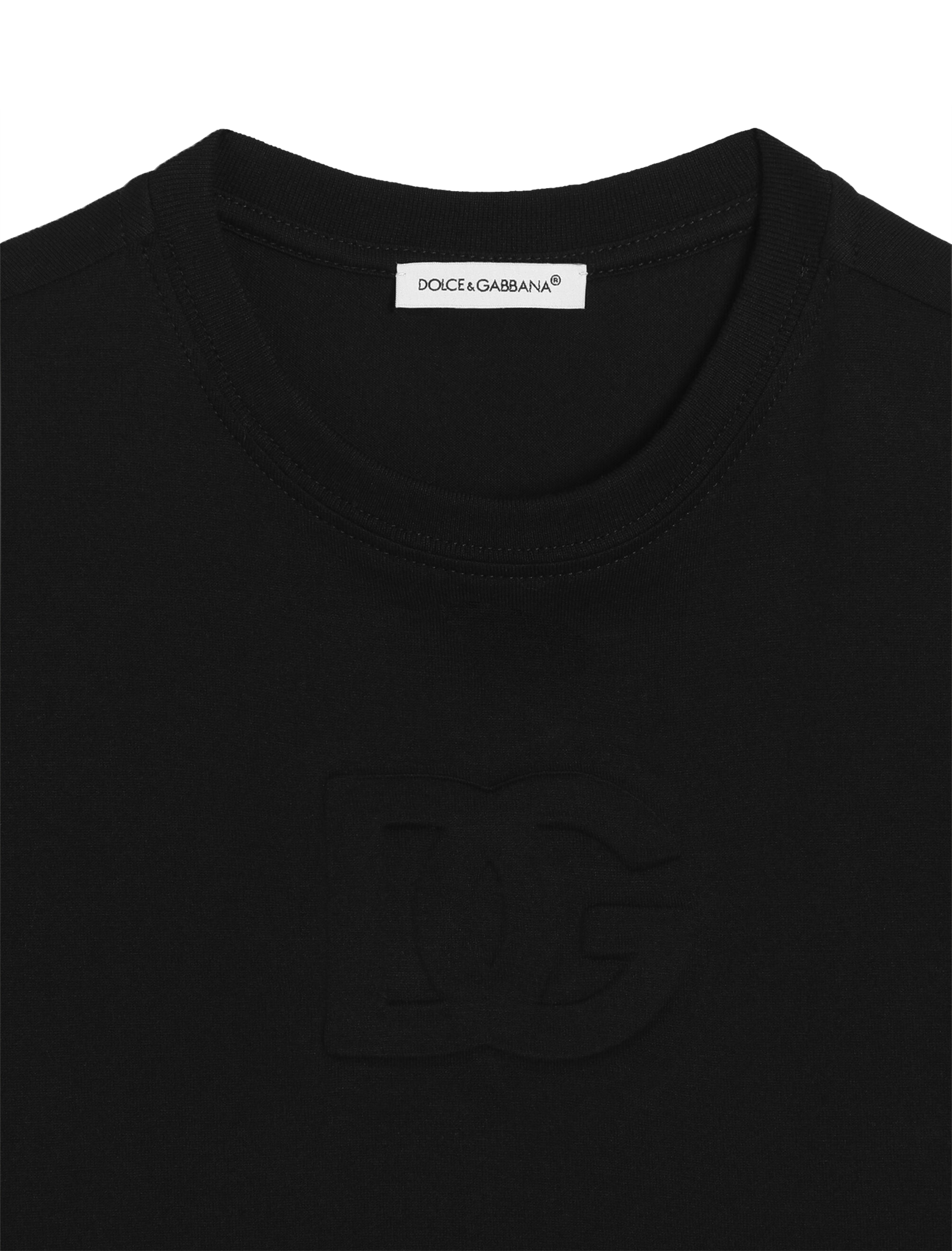 Embossed logo jersey t-shirt