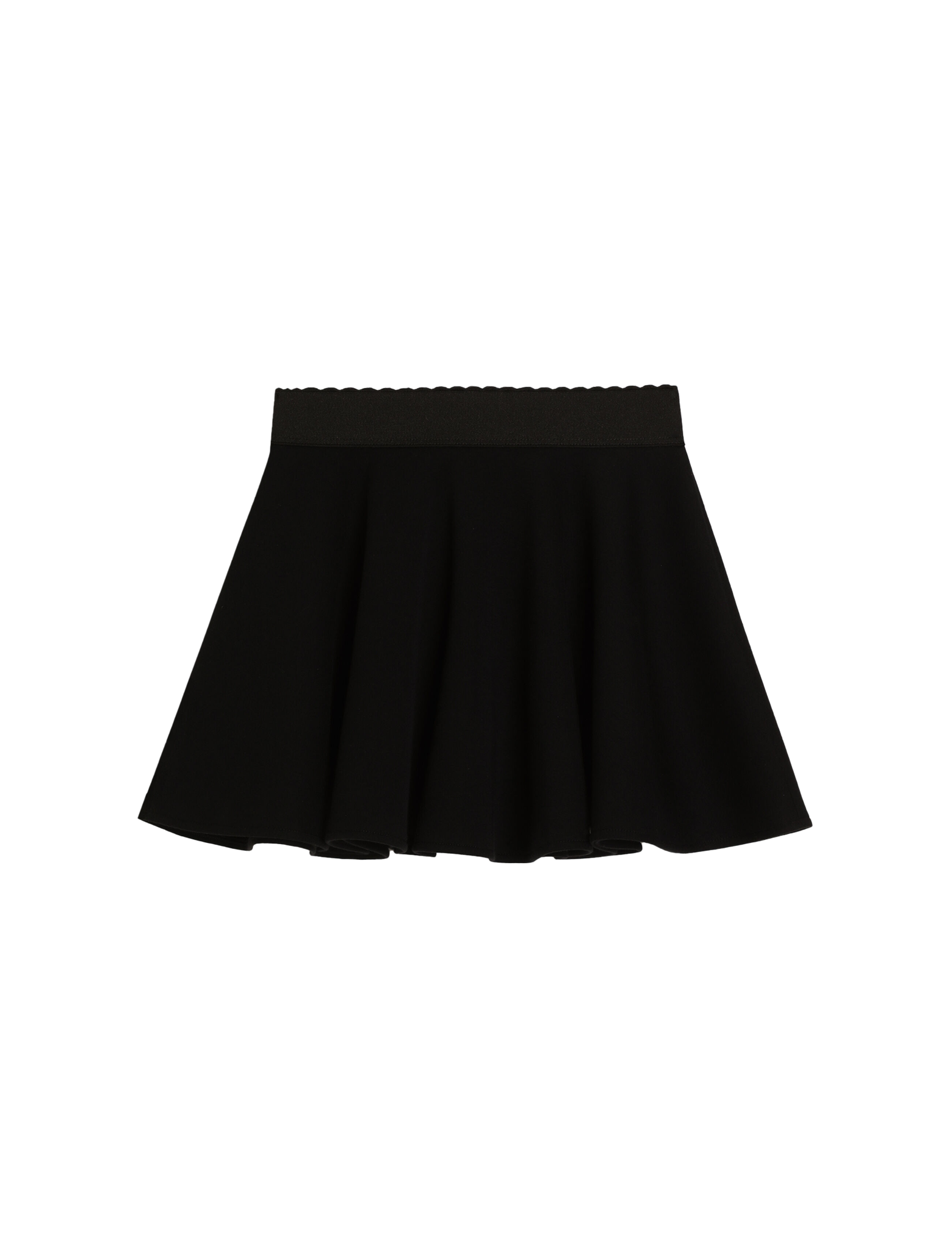 Embroidered logo circle skirt