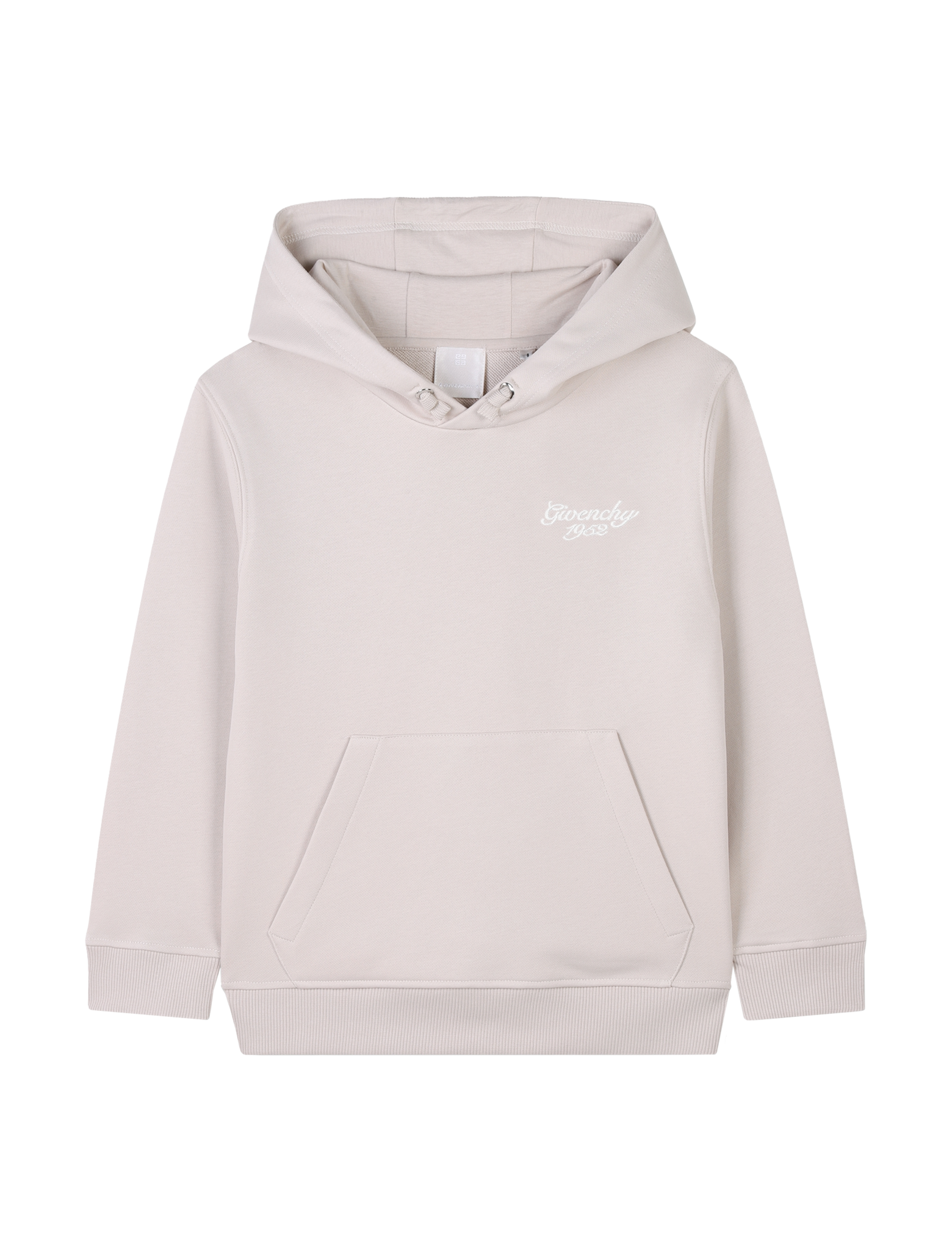 Embroidered logo hoodie