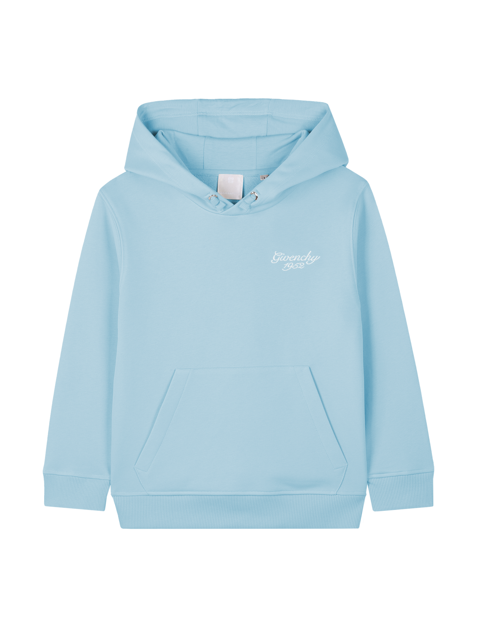 Embroidered logo hoodie