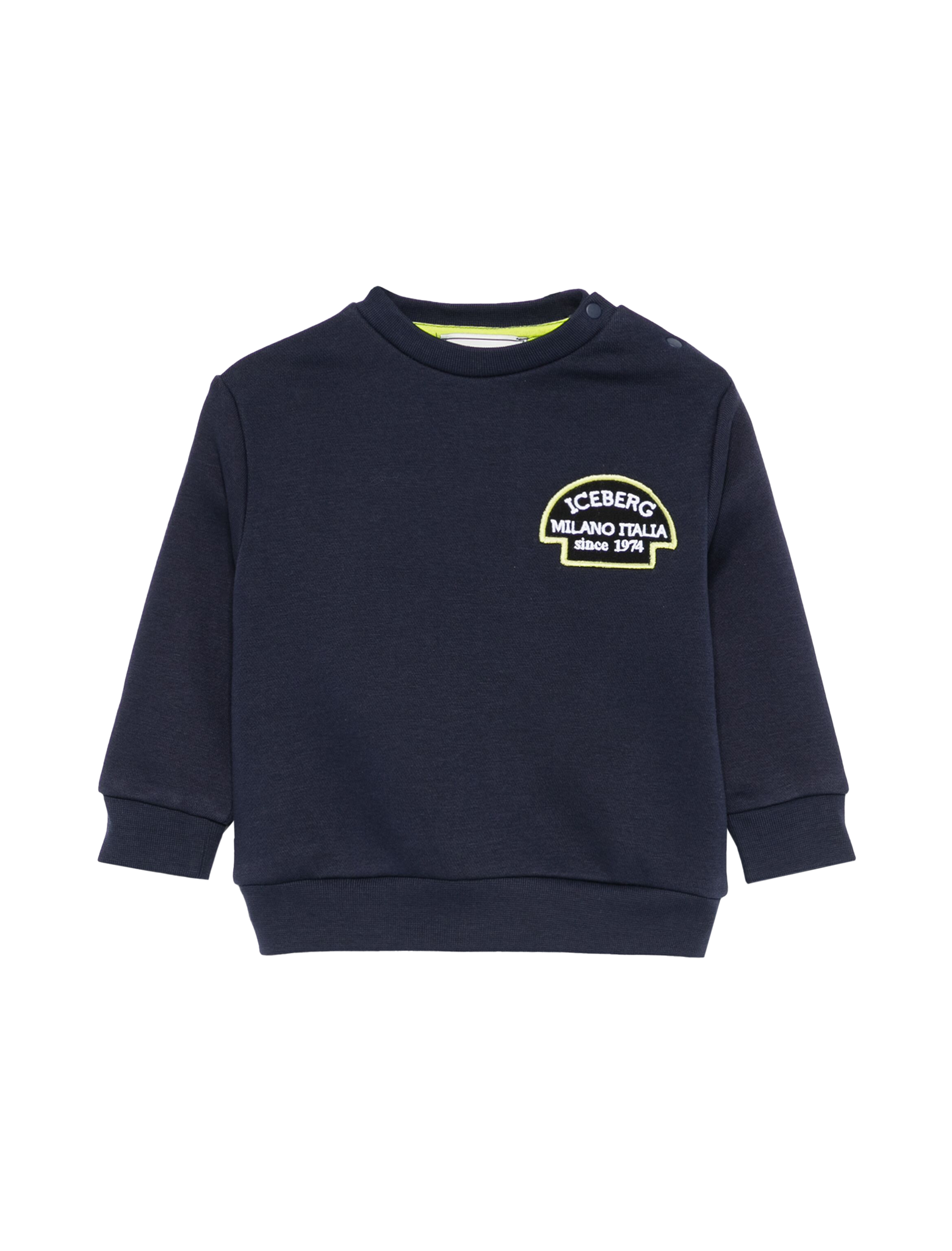 Embroidered logo sweatshirt