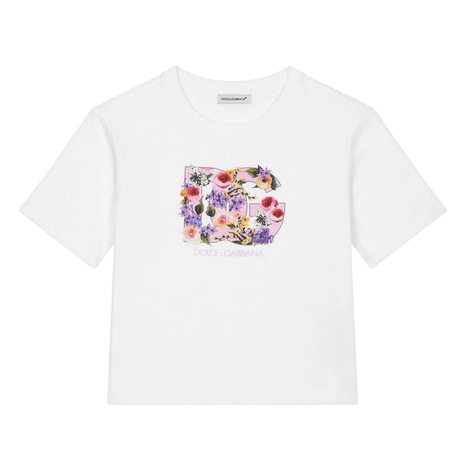 T-Shirt aus Jersey mit Blumendruck