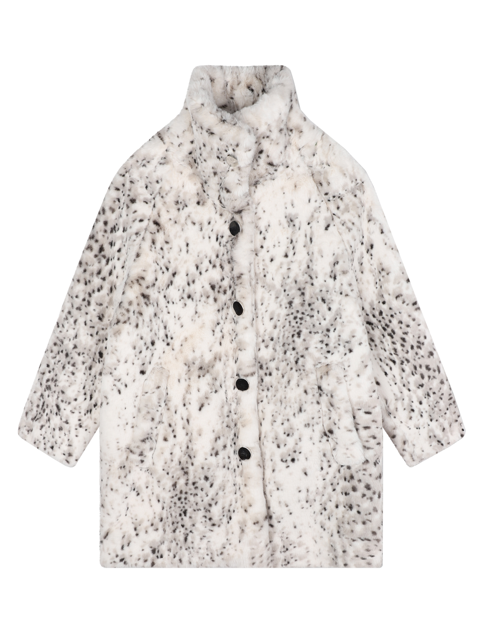 Fluffy fleece coat