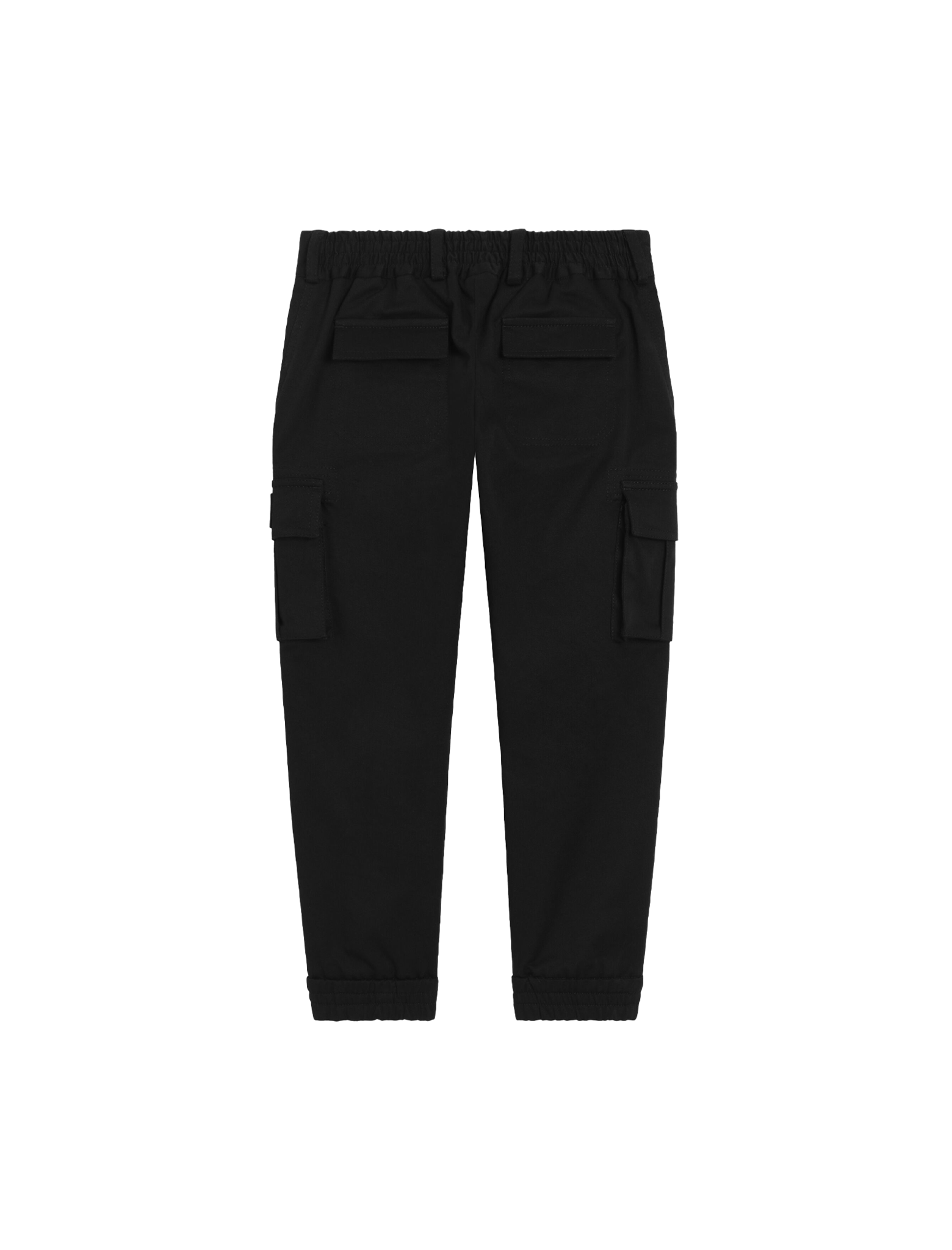 Gabardine logo tag cargo pants