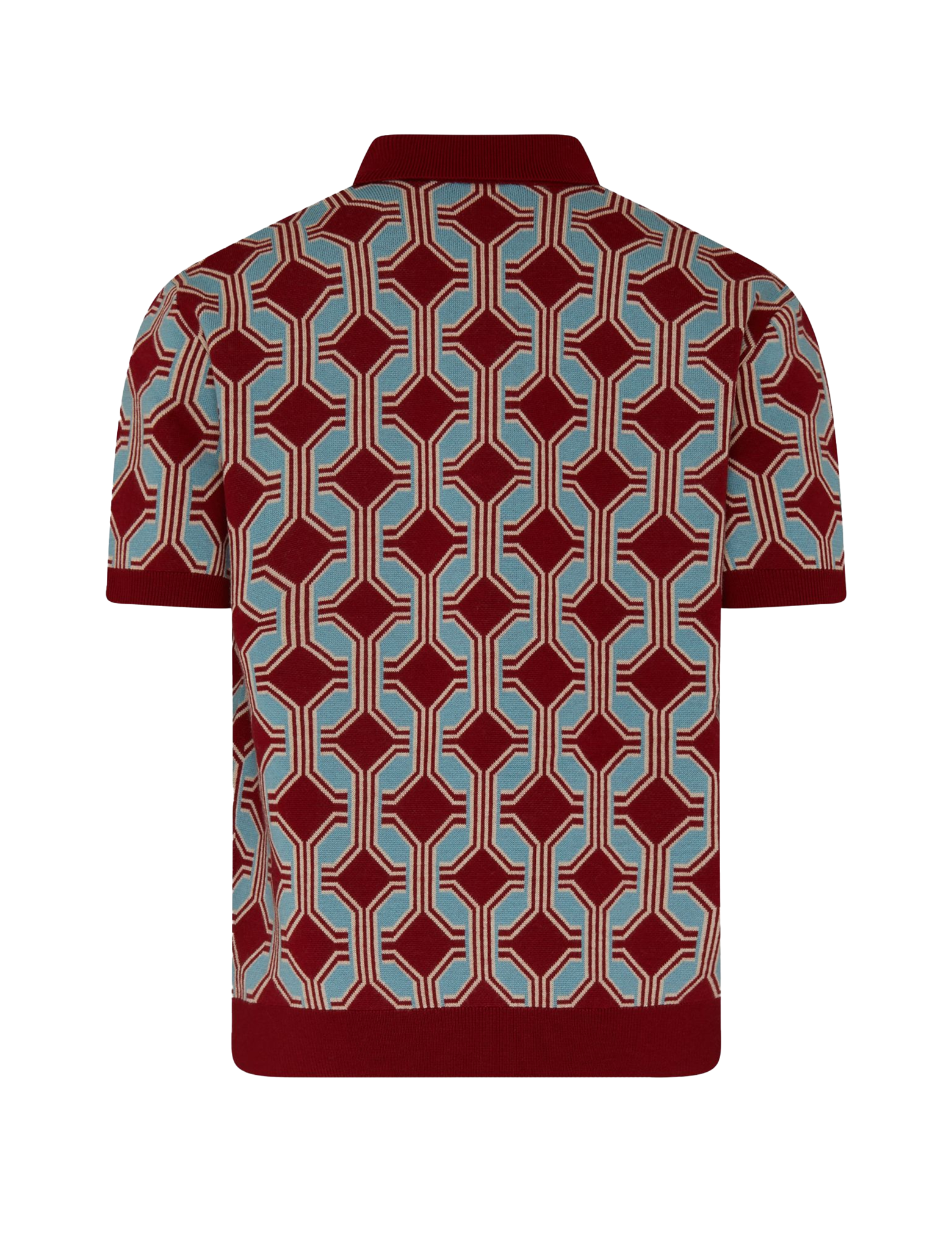 Geometrique polo shirt