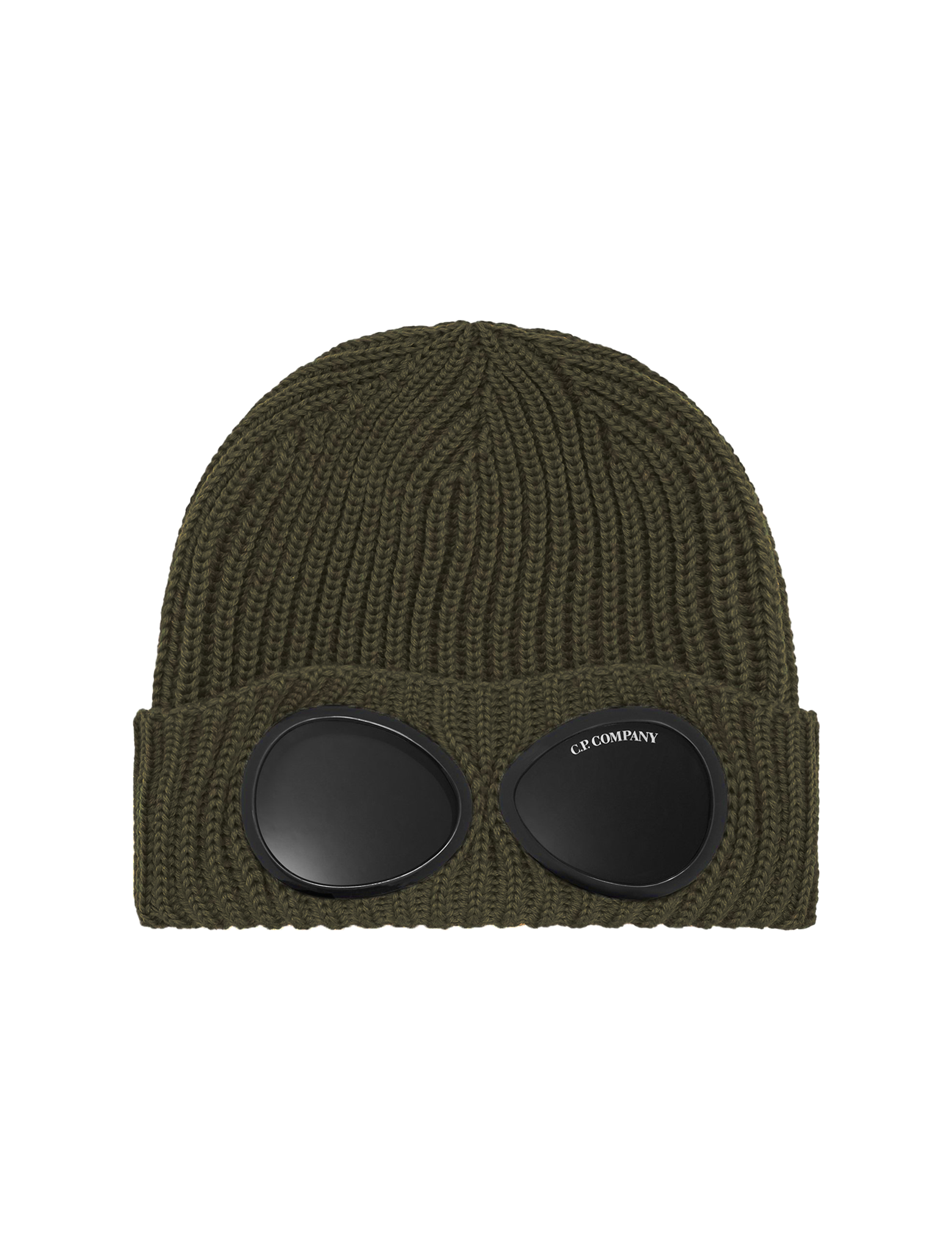 Goggle merino wool beanie