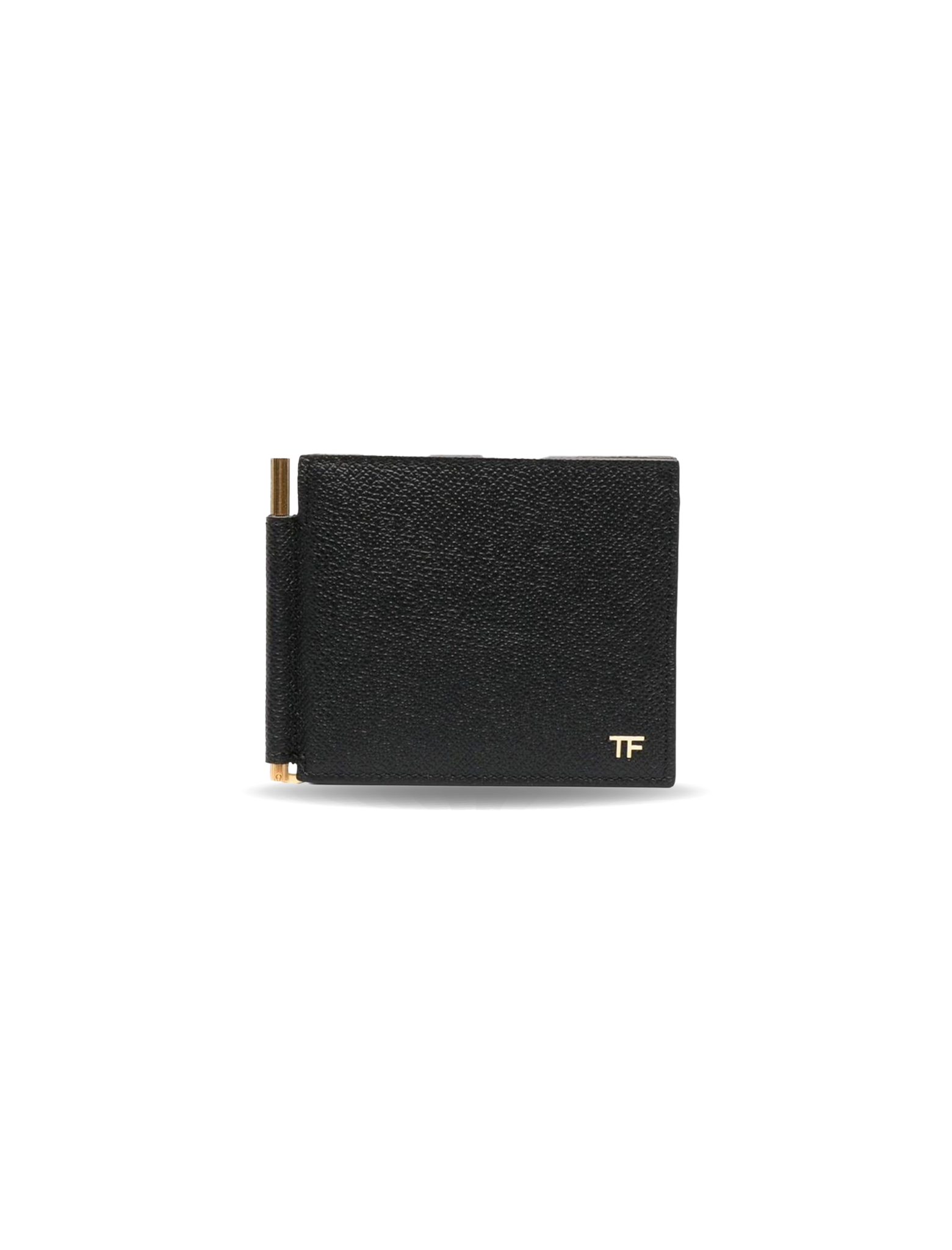 Grain leather bifold wallet