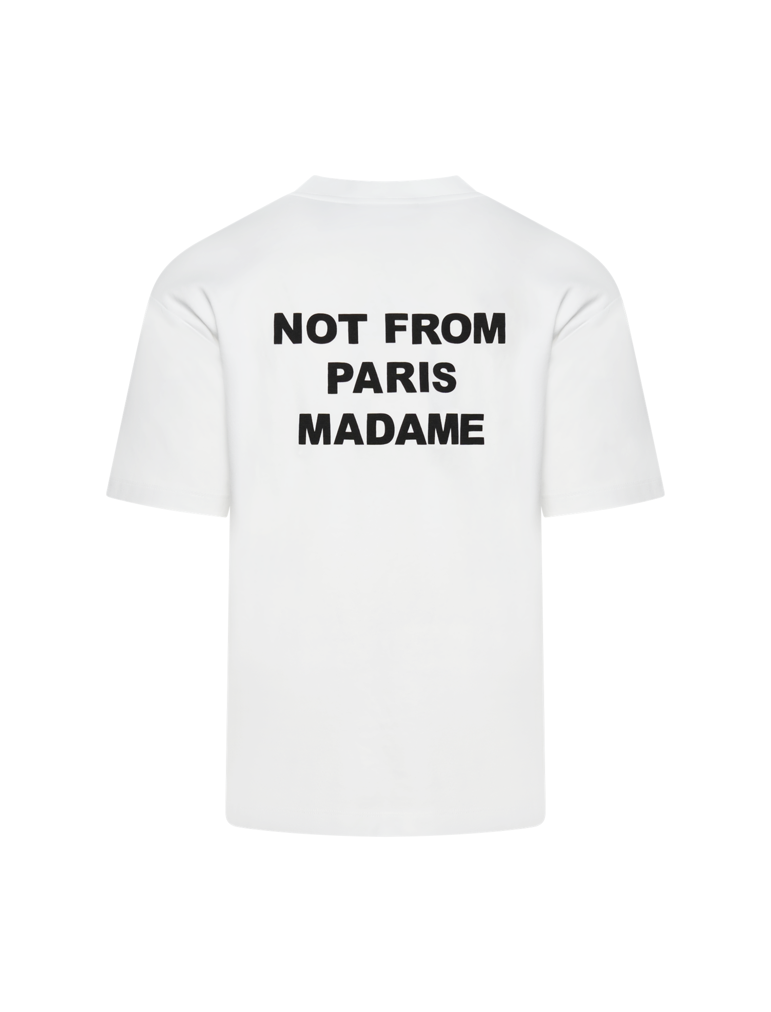 Le t-shirt slogan