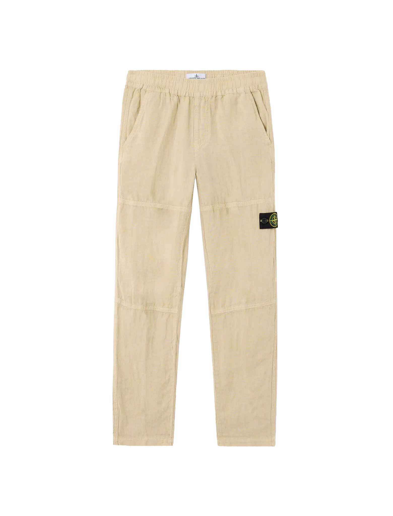 Linen regular fit trousers