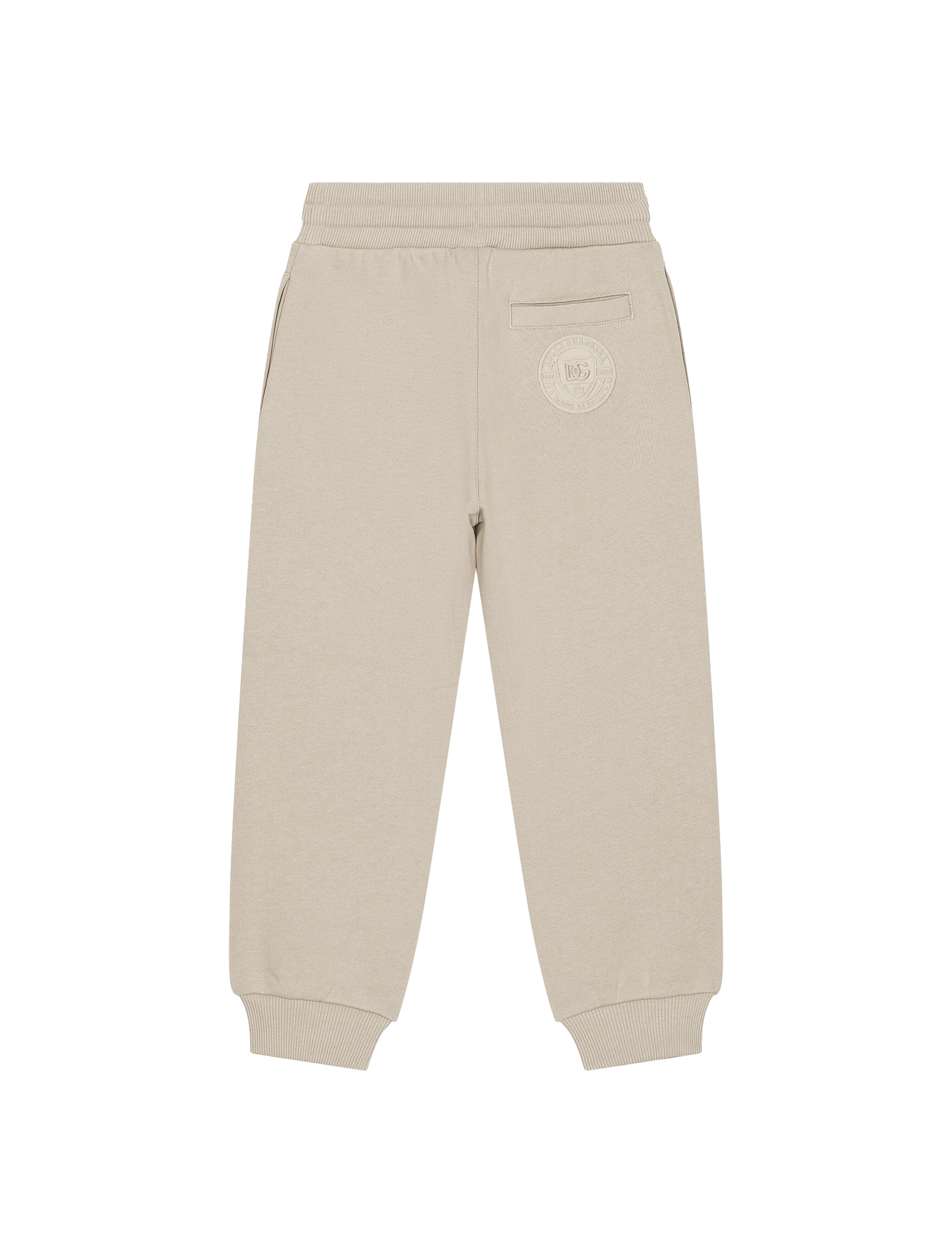 Logo patch jogging pants