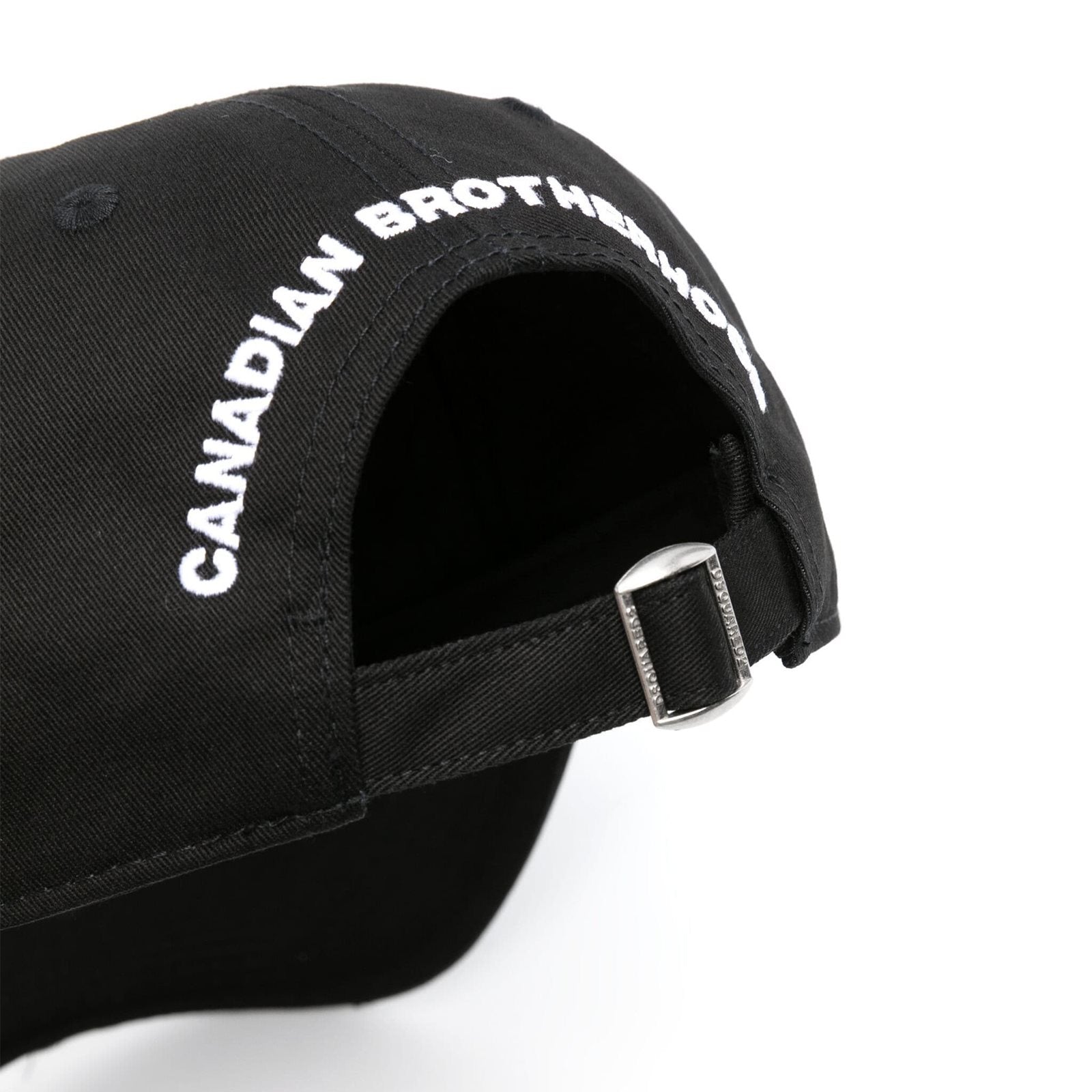 Logo print baseball cap