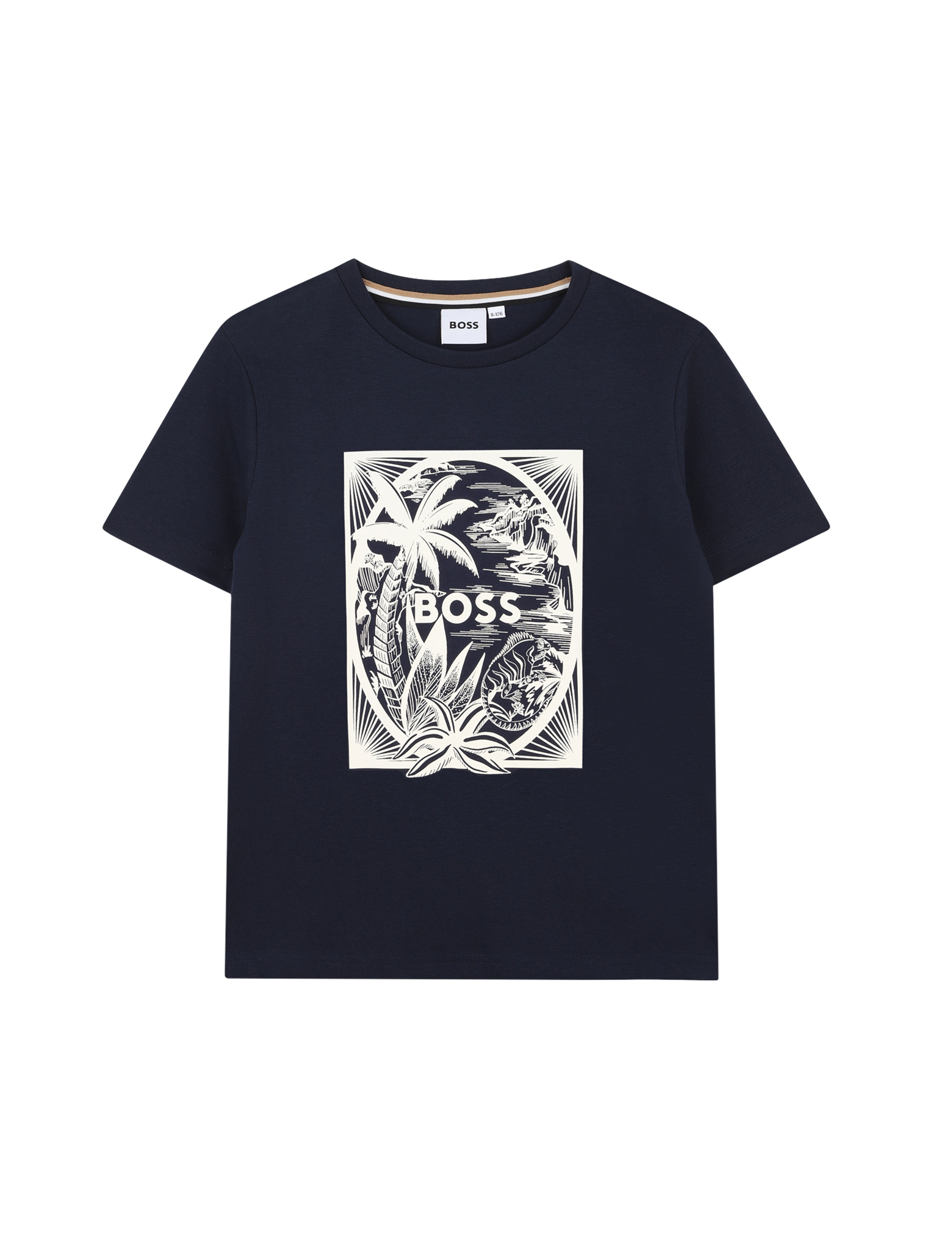 T-Shirt aus Baumwolle mit Logo-Print