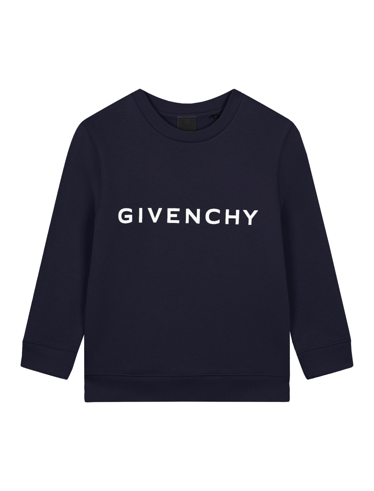 Logo print fleece sweatshirt