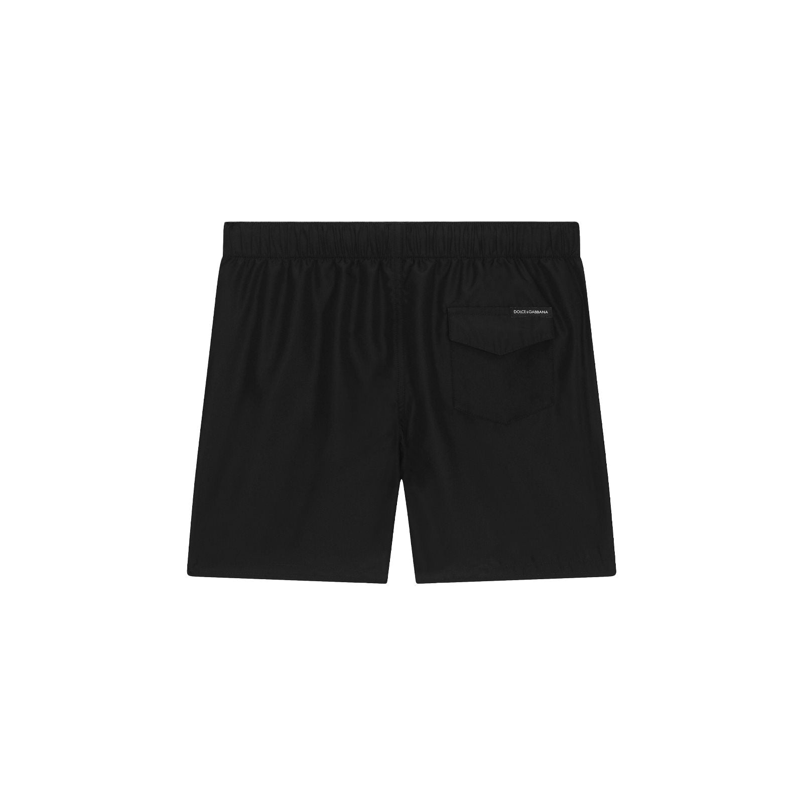 Logo print nylon swim shorts