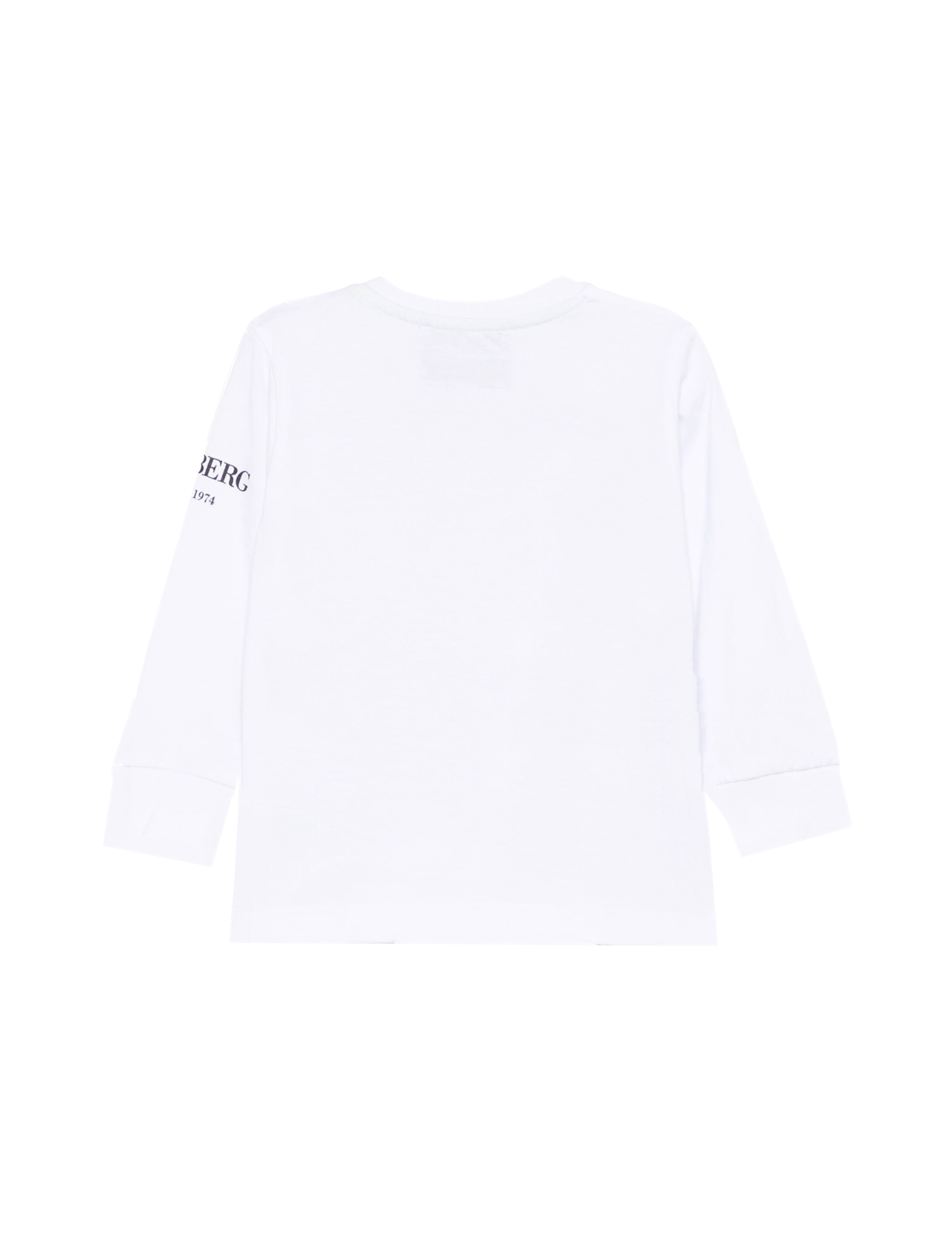 Long sleeve logo print t-shirt