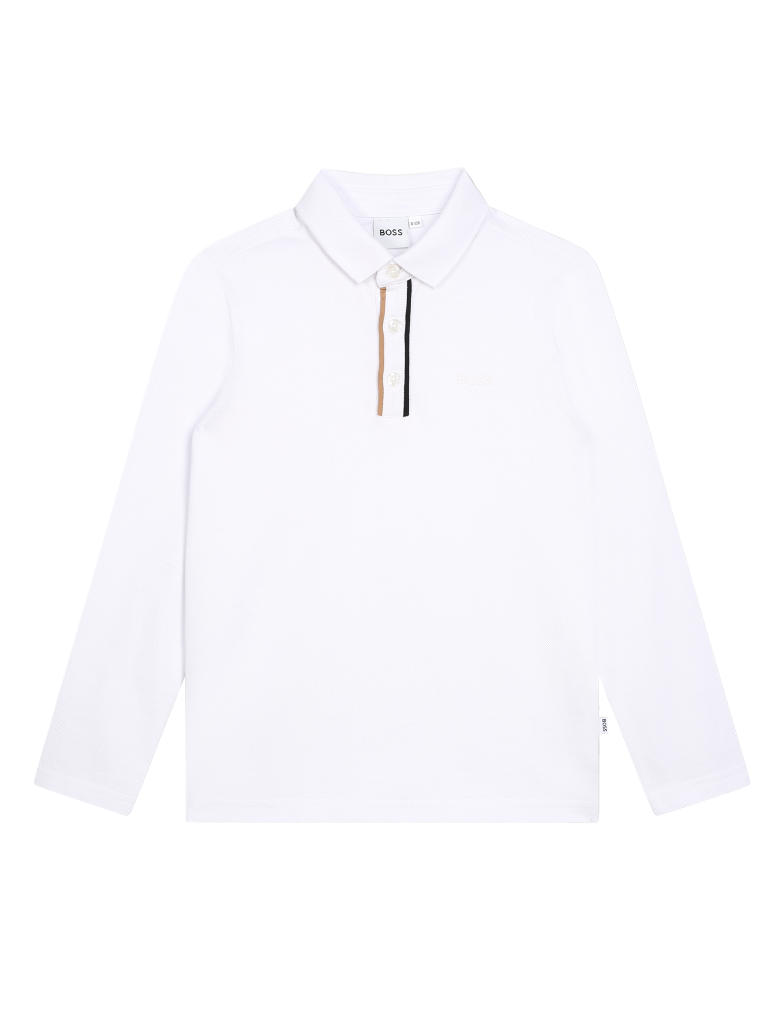 Long sleeve polo shirt