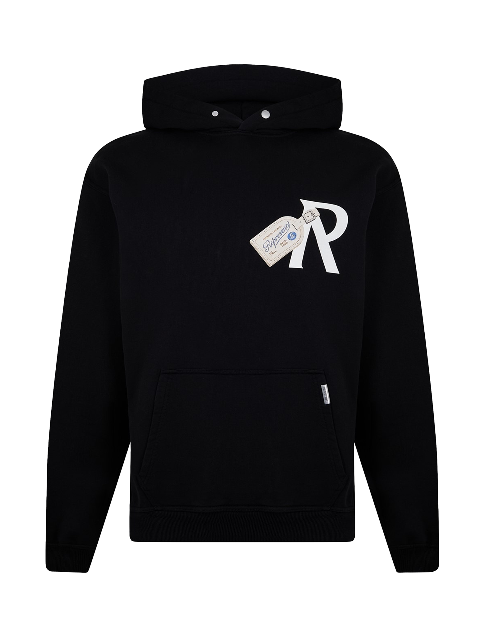 Luggage tag hoodie