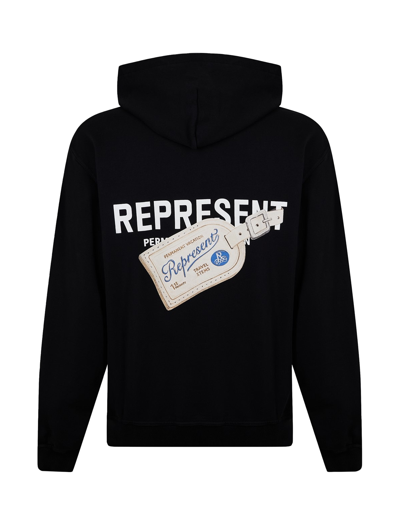 Luggage tag hoodie