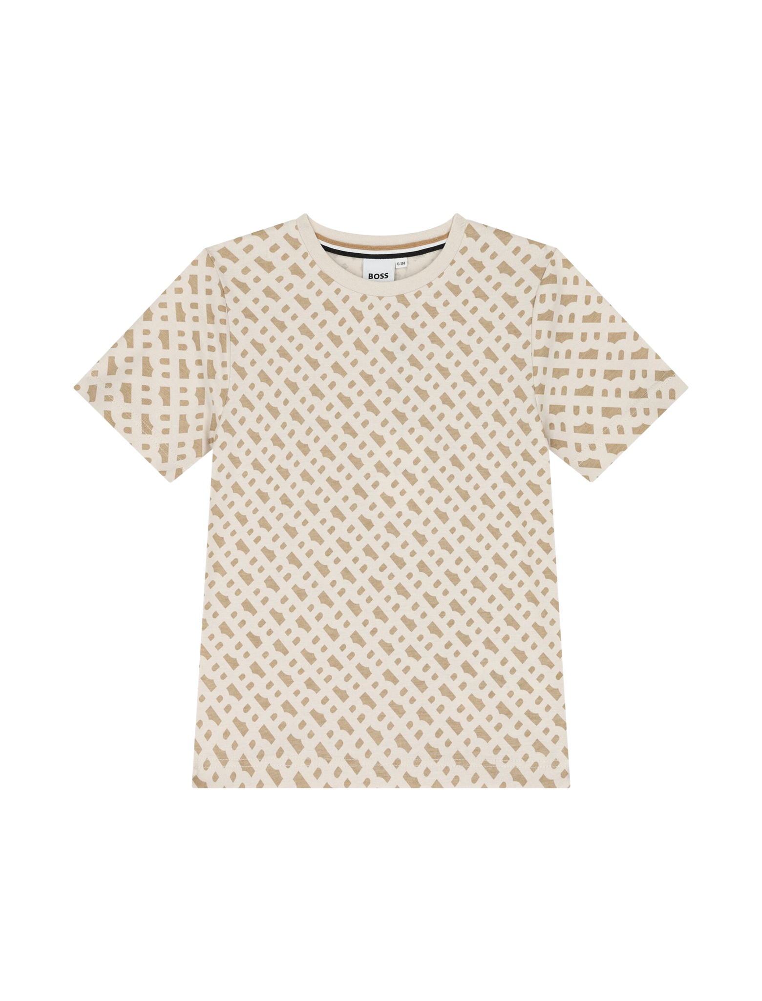 Monogram pattern t-shirt