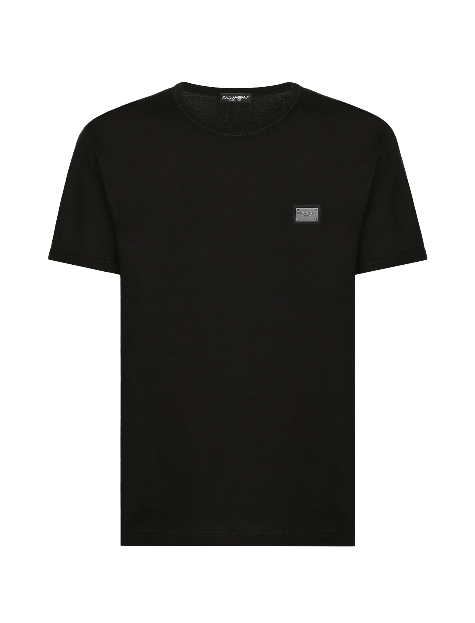 Plaque slim fit t-shirt