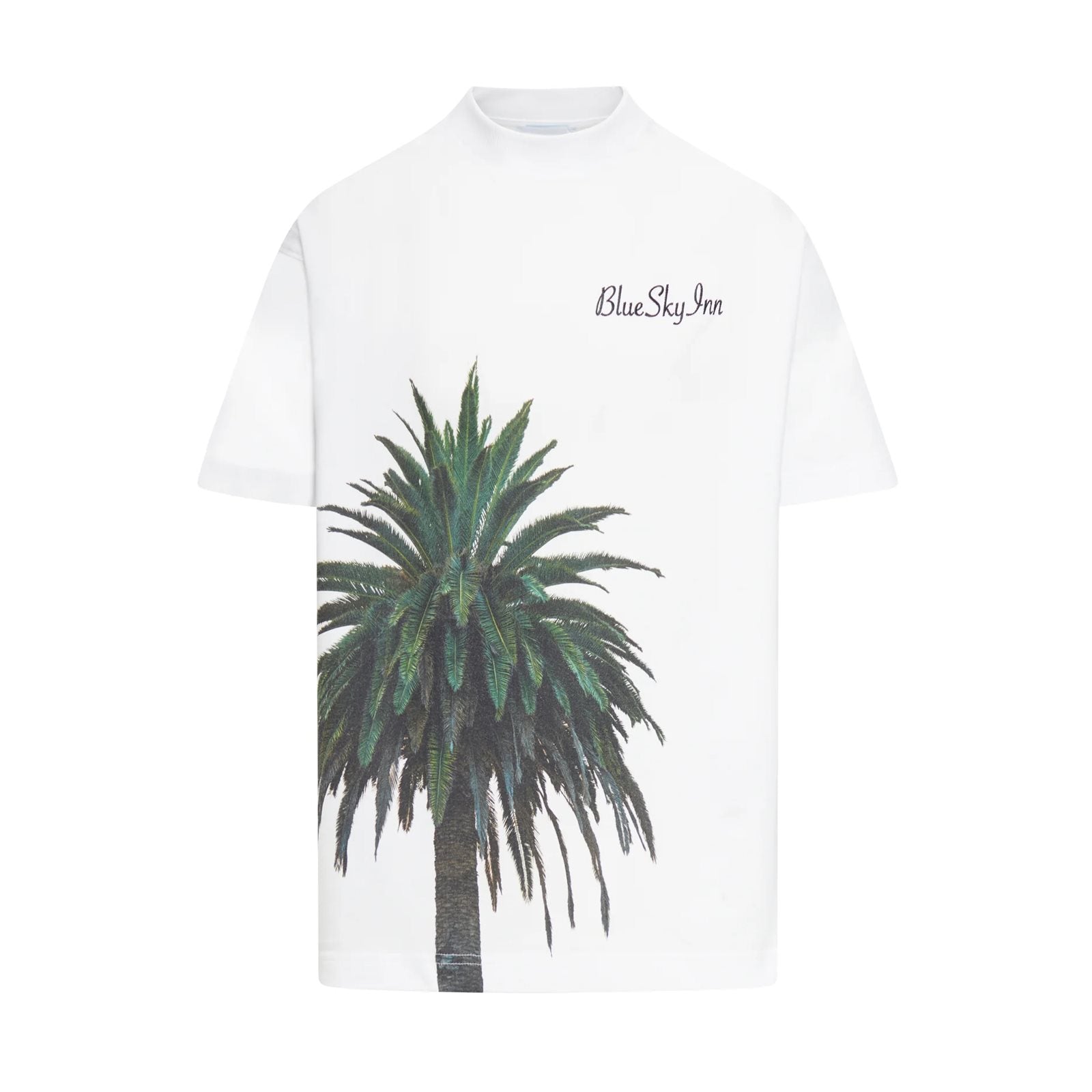 Printed cotton t-shirt