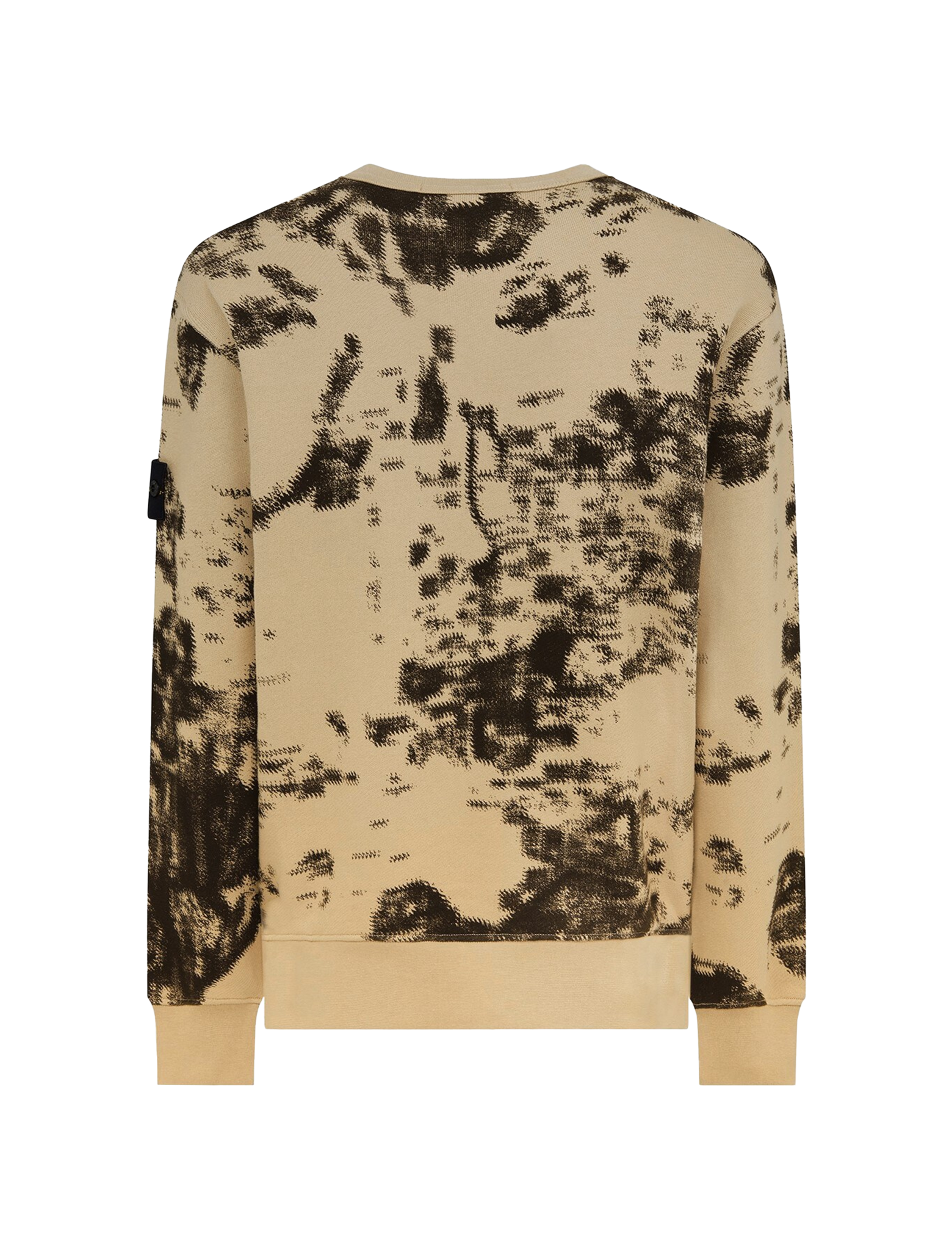 Camouflage printed sweater