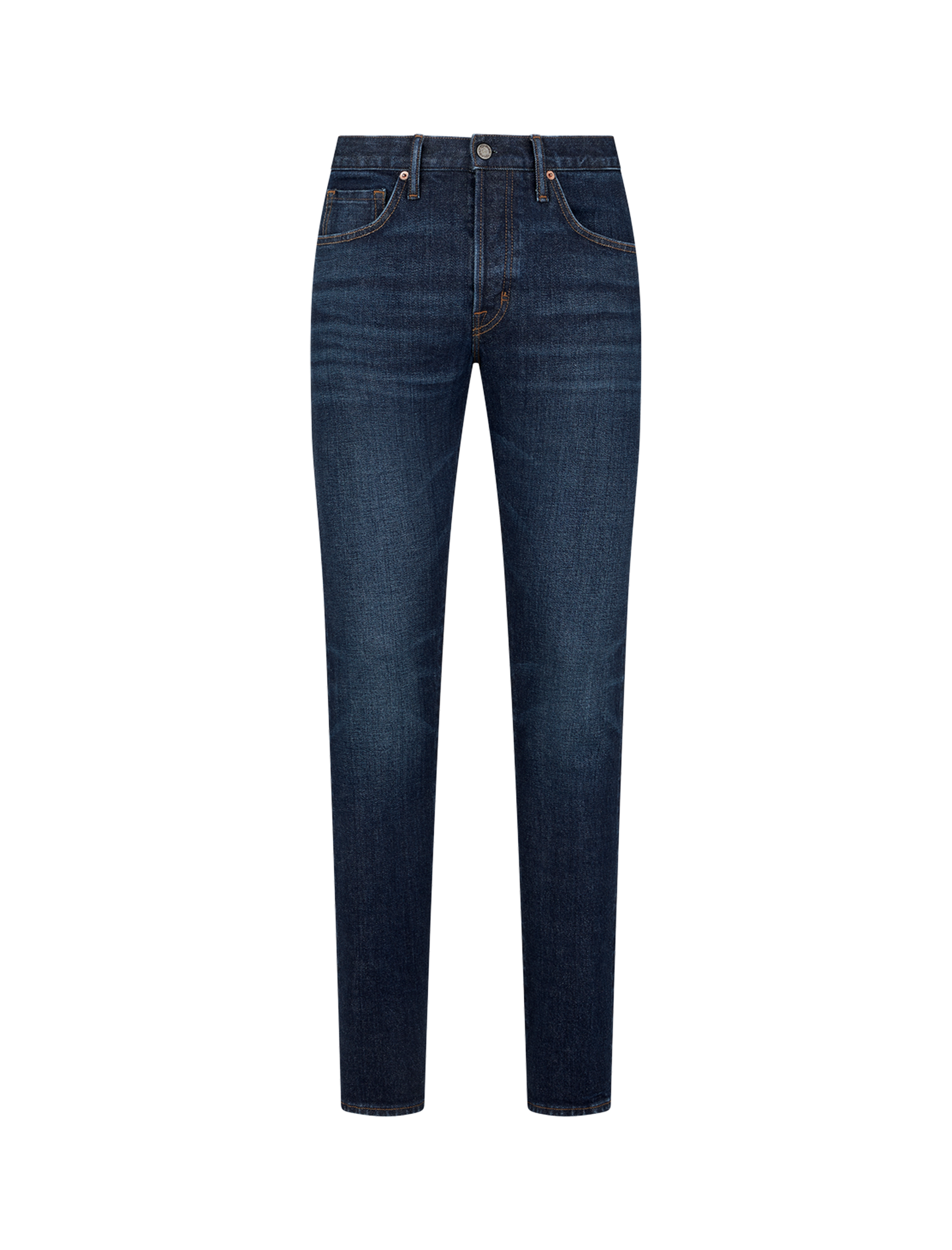 Rinse selvedge slim-fit jeans