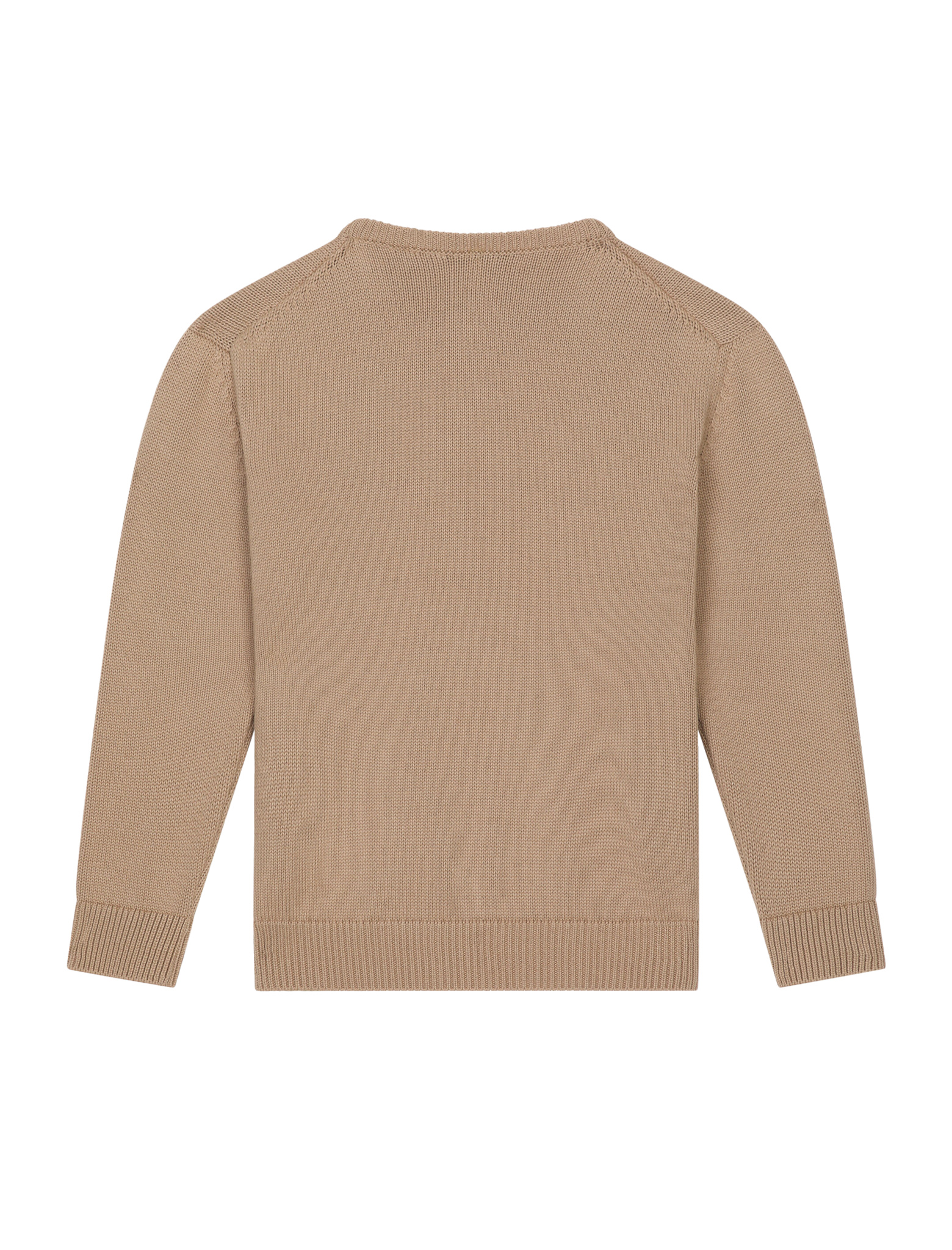 Round neck logo knitwear