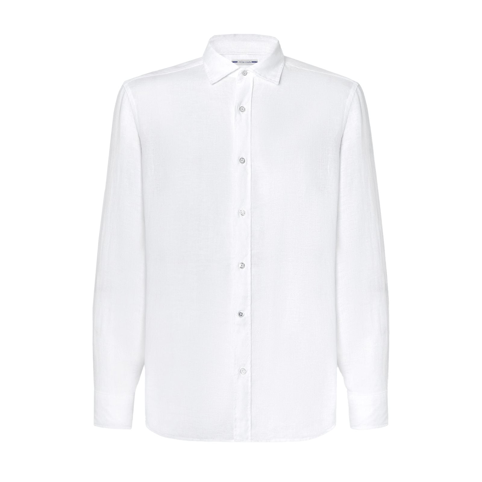 Slim-fit pique cotton shirt