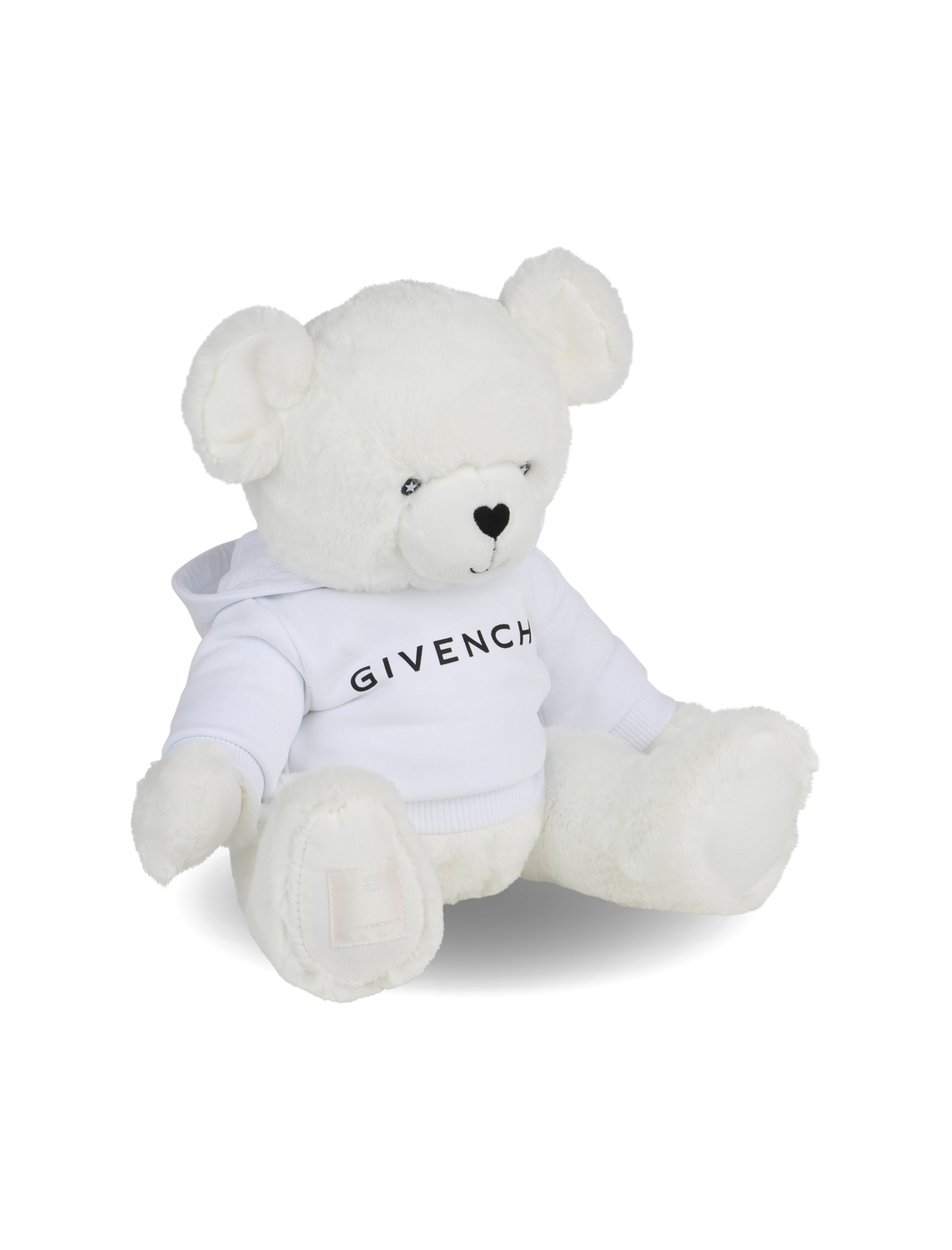 Soft bear toy with sweatshirt