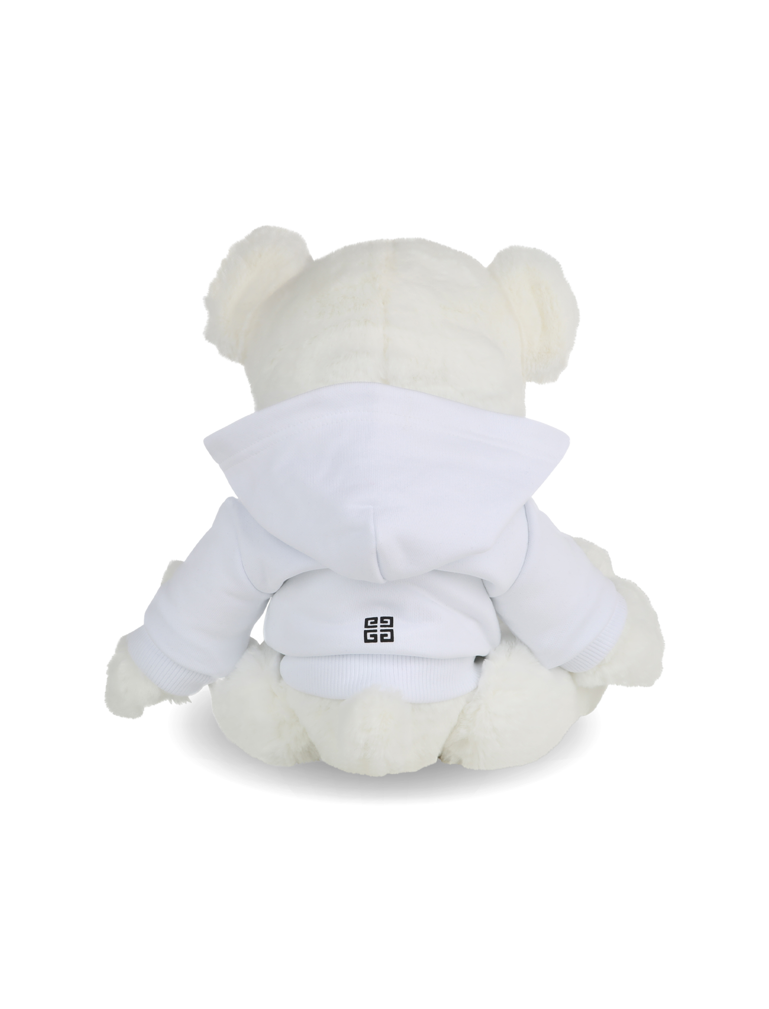 Soft bear toy with sweatshirt