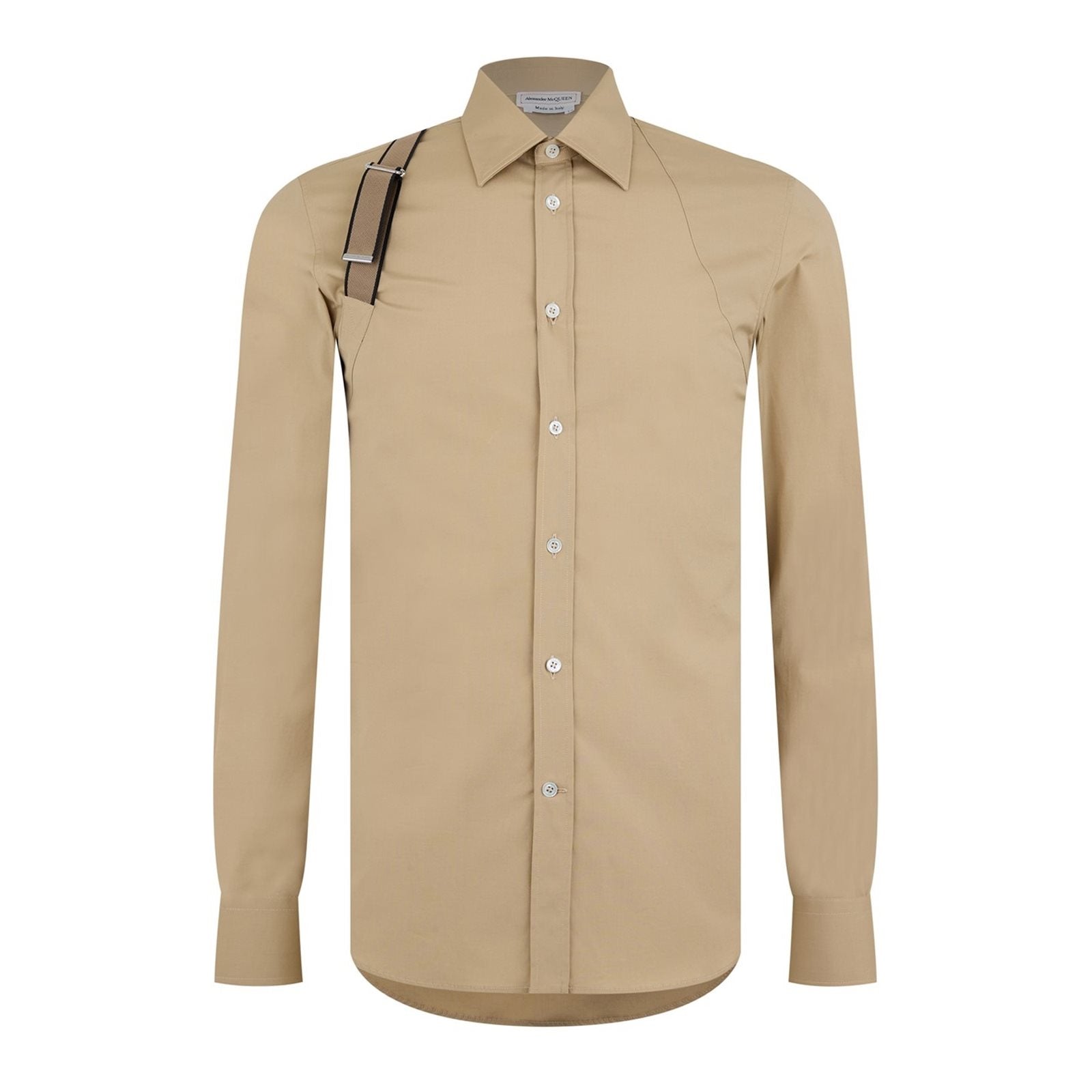 Stretch poplin harness shirt