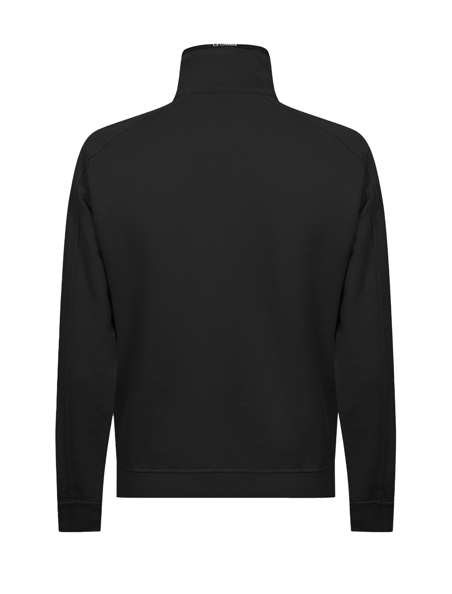 Zipped light fleece sweatshirt