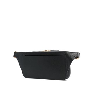Gold-tone leather belt bag 2