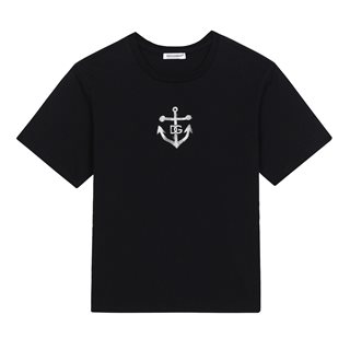 Anchor cotton jersey t-shirt