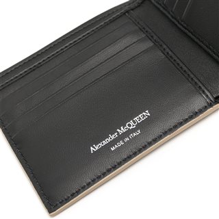 Calf leather billfold wallet 2