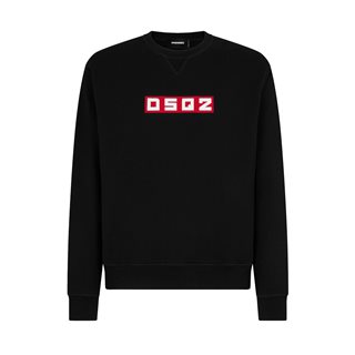 Logo patch cool fit sweater