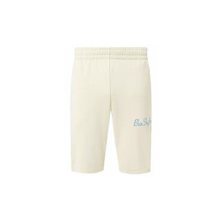 Logo embroidered cotton short